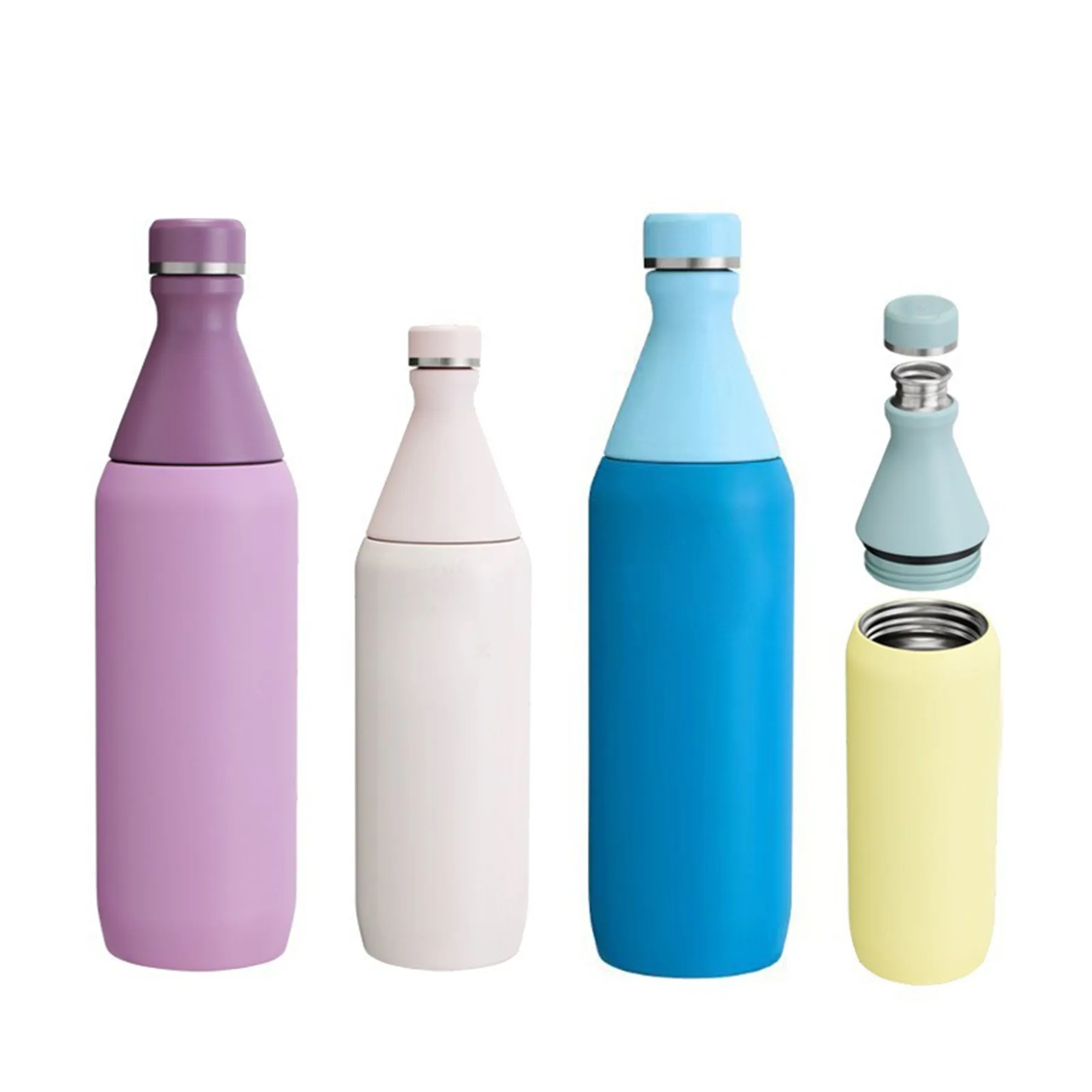17 Oz. Removable Double Wall Stainless Steel Water Bottle 8