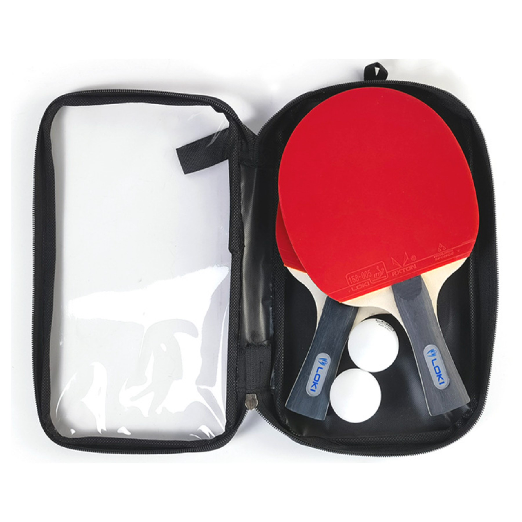 Portable Ping Pong Paddles Set (direct import) 4