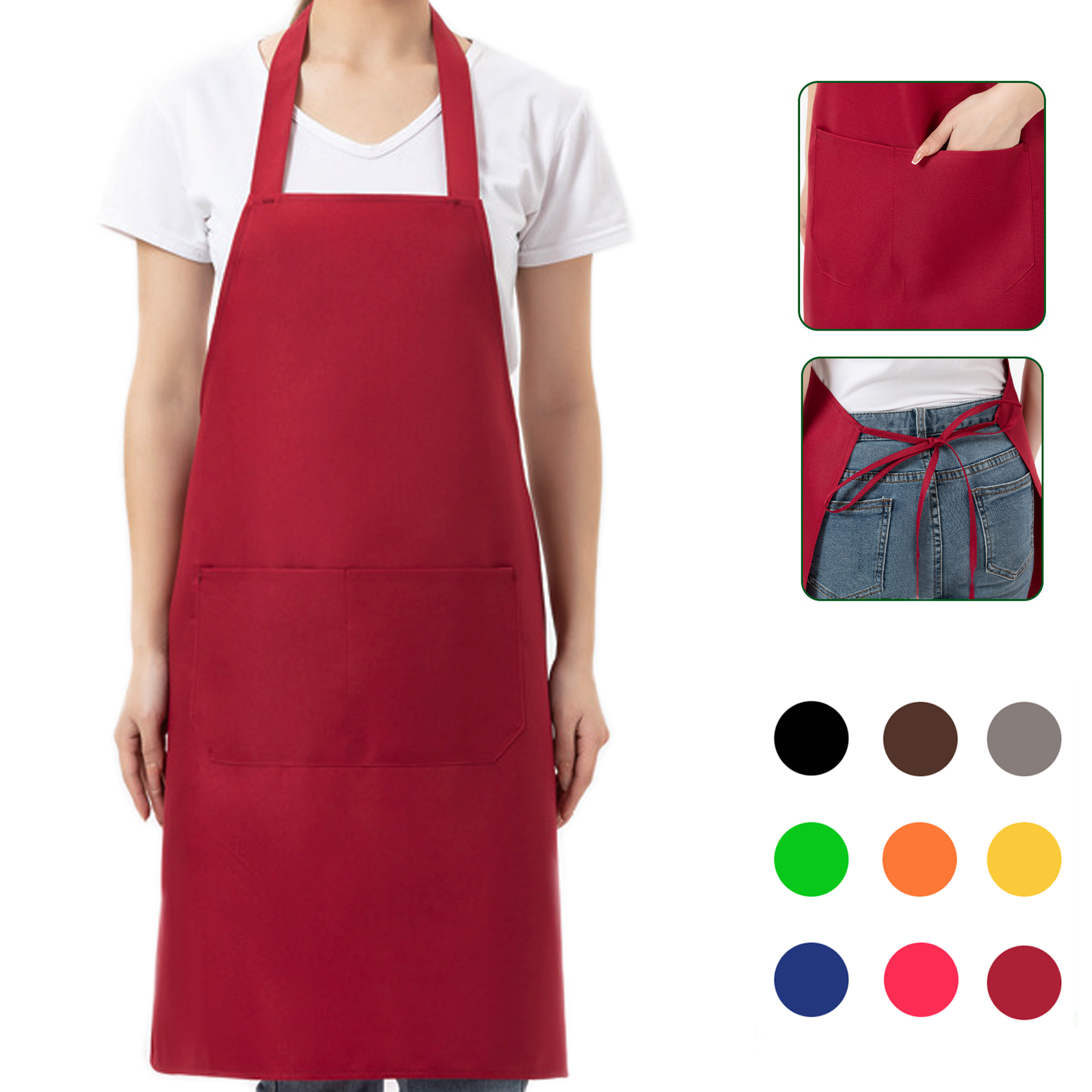100% Polyester Adult Apron 1
