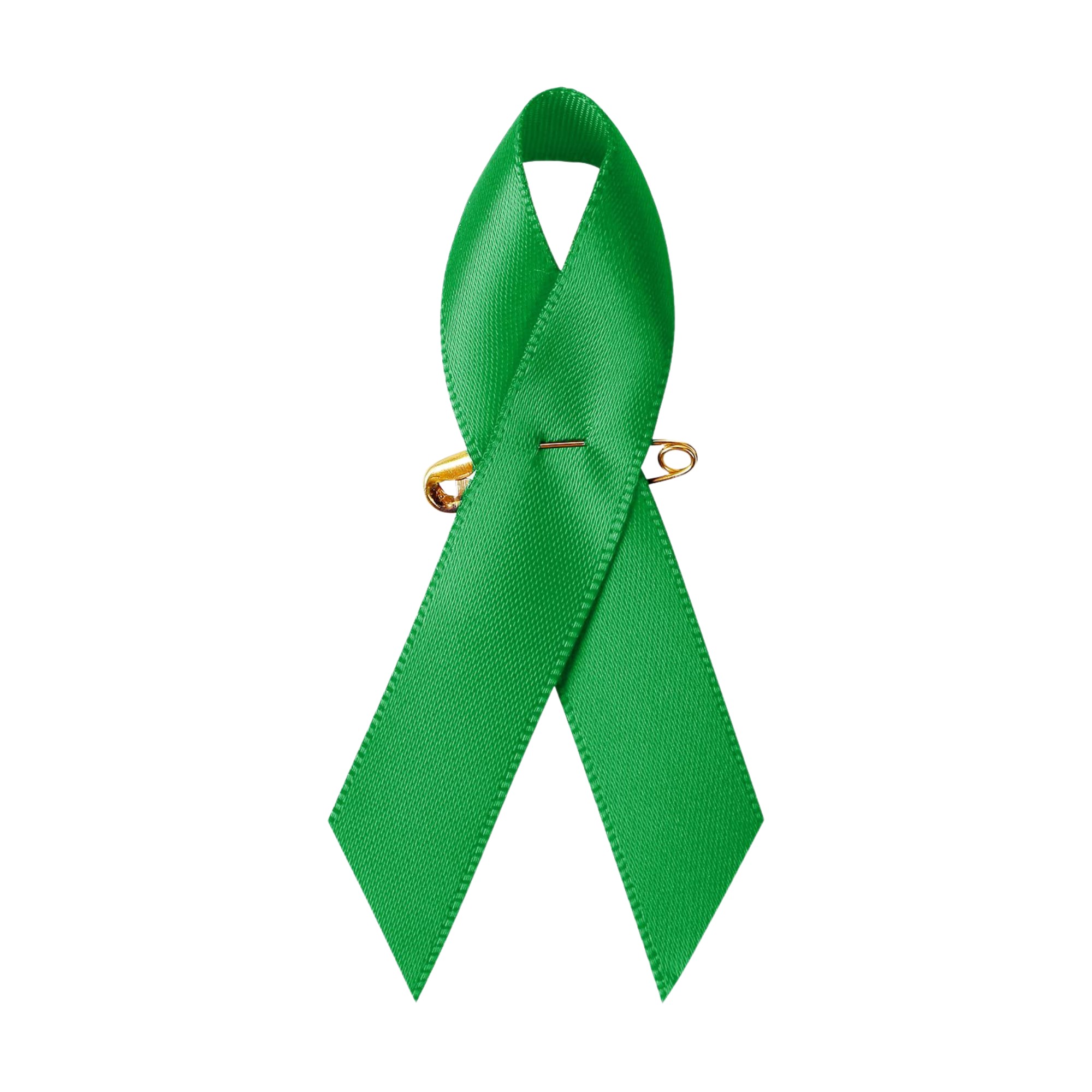 Polyester Awareness Ribbon With Custom Logo Print 2