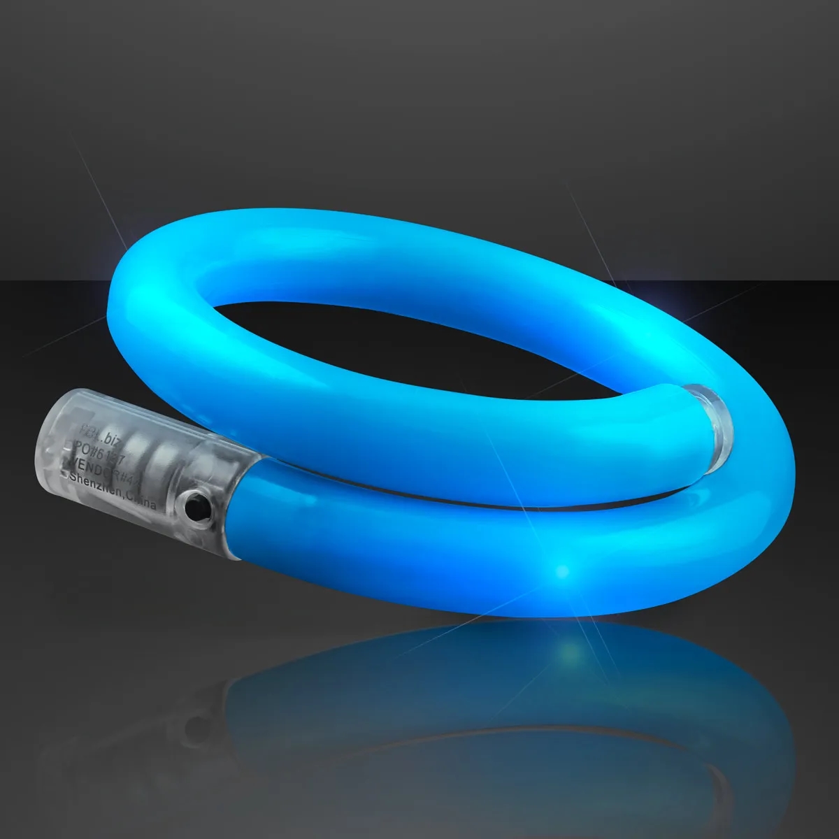 LED Light Up Flash Tube Bracelets - Single Colors 7