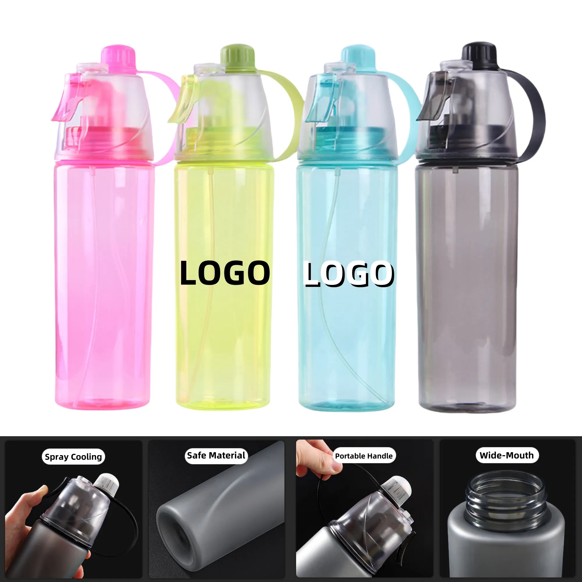 20oz Multi-Functional Plastic Spray Cup 5