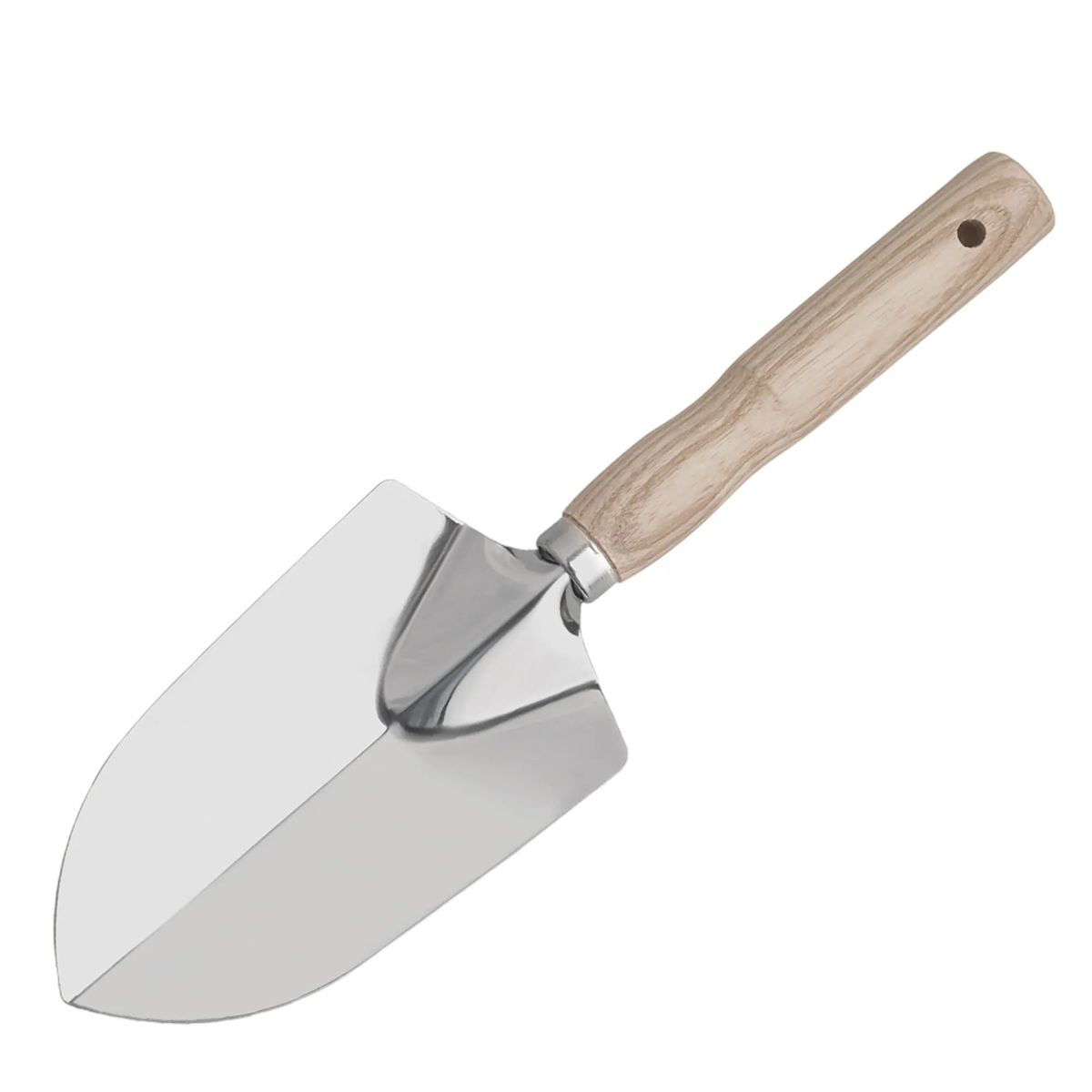 Stainless Garden Tool Set with Shovel Rake Trowel 4