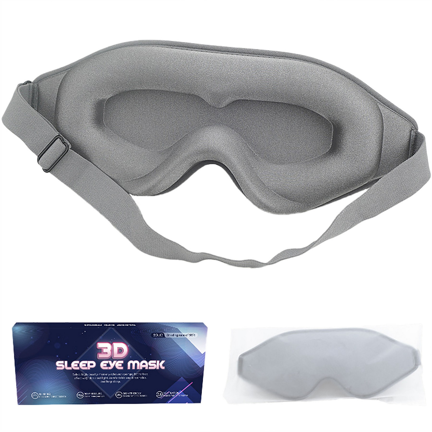 3D Blackout Sleep Mask 4