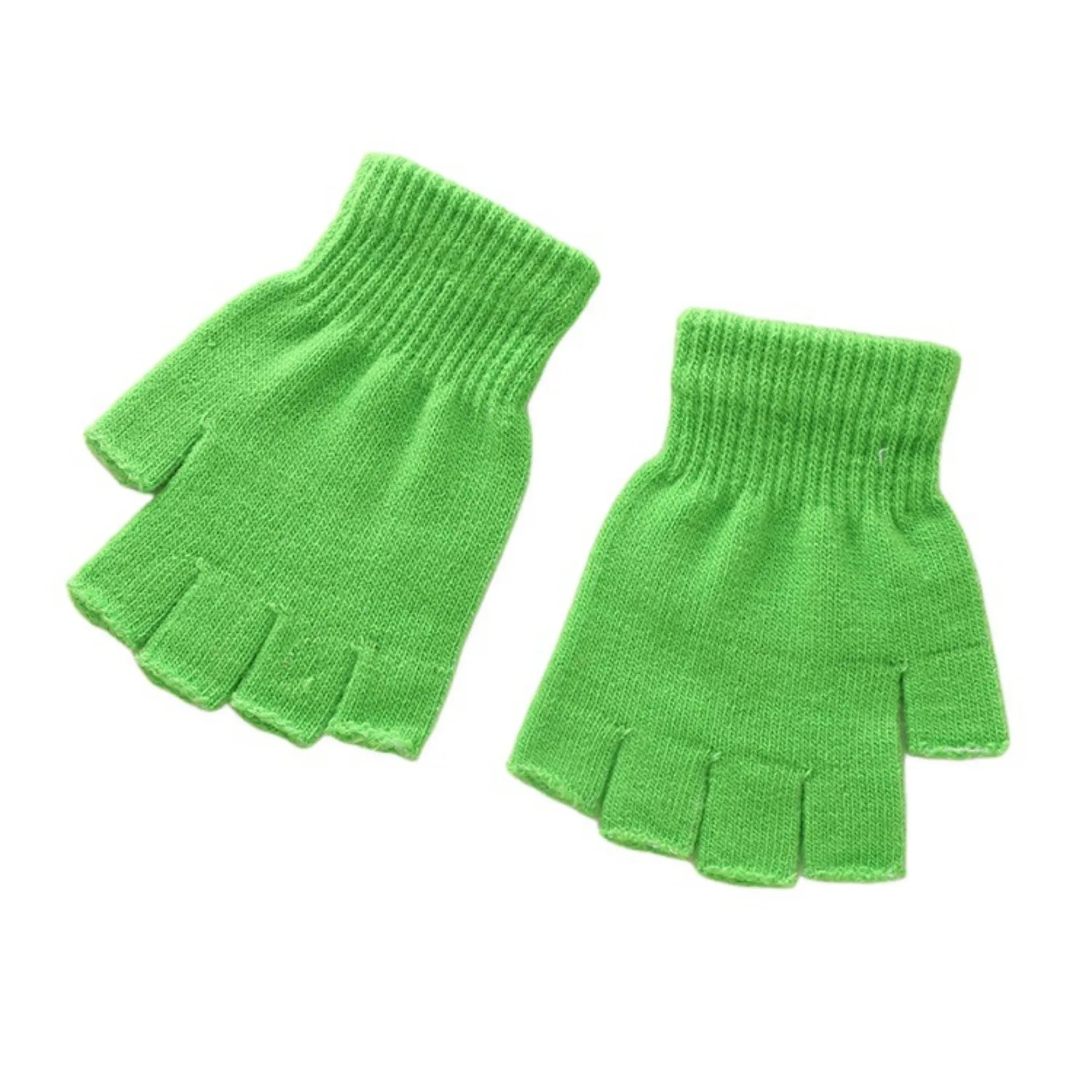 Acrylic Half-Finger Gloves 8
