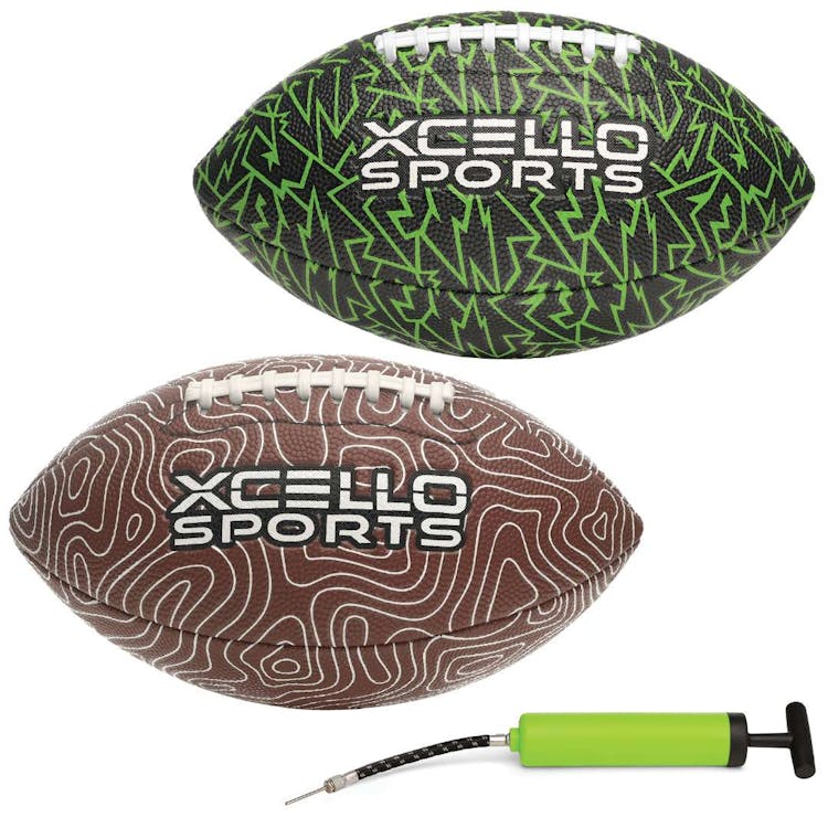 Footballs - Lighting and Topgraph Design Junior Size 10" 1