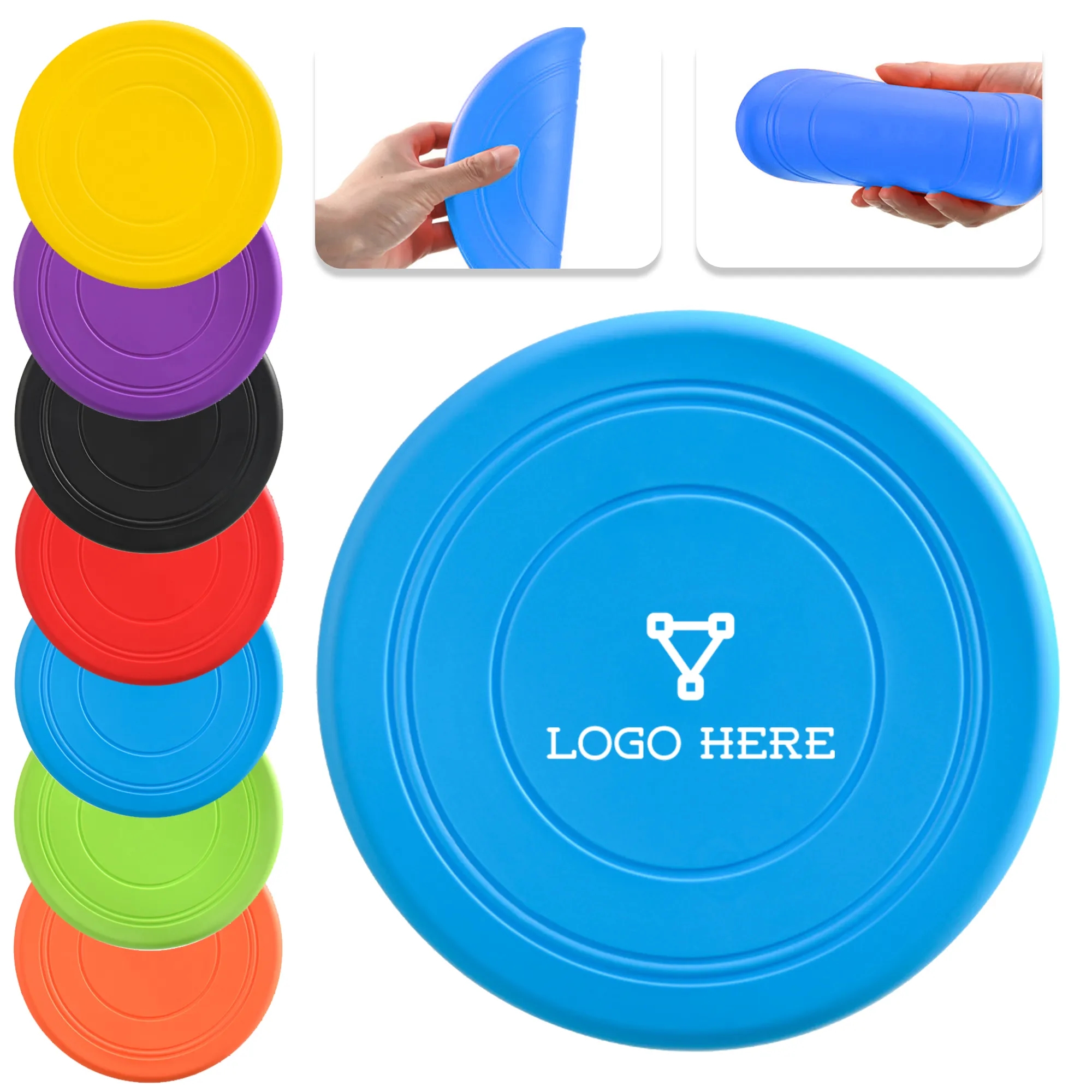 9 Inch Plastic Flying Disc 1