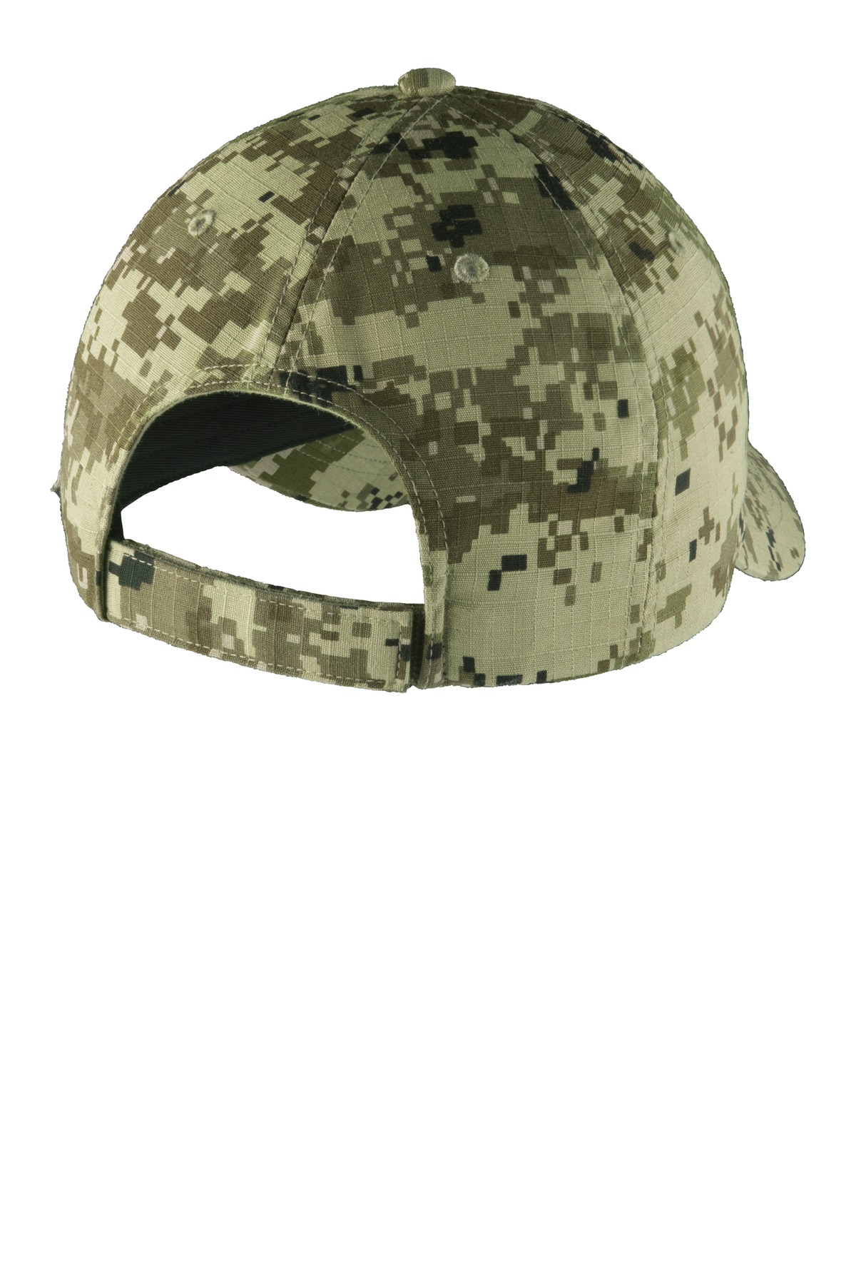 Digital Ripstop Camouflage Cap