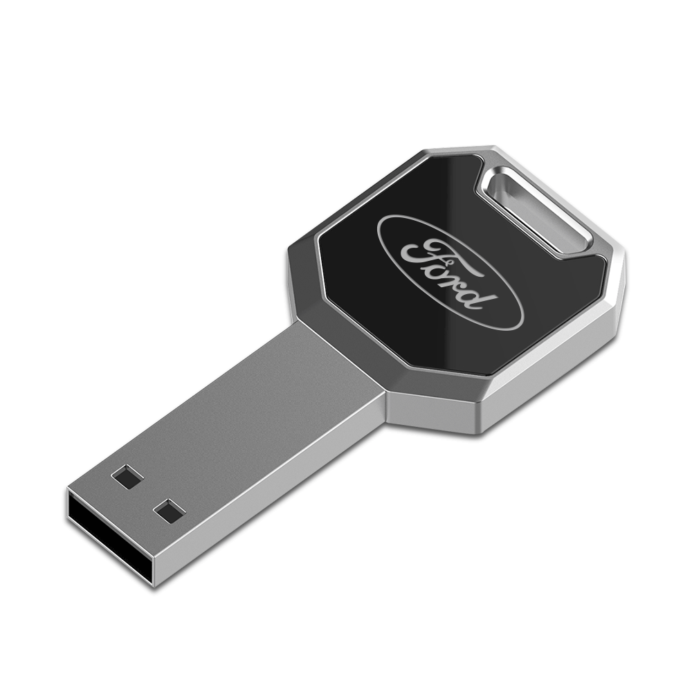 Edison Park Light-Up KEY USB Flash Drive