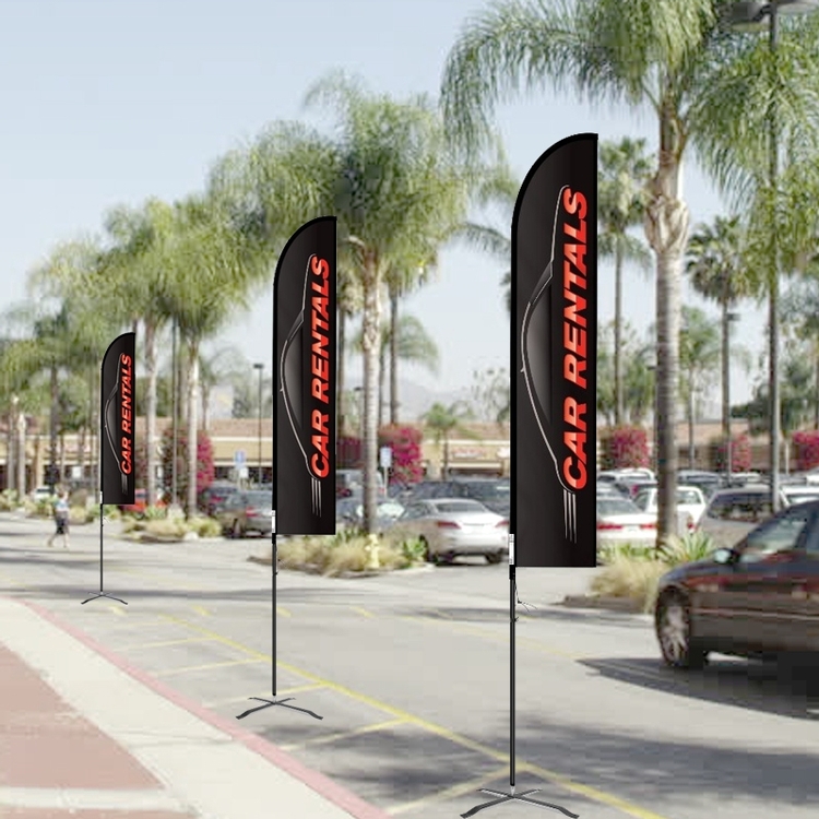 Flex Banner™ Evo™ LX Feather Flag with Pole, Single-Sided 15' 3
