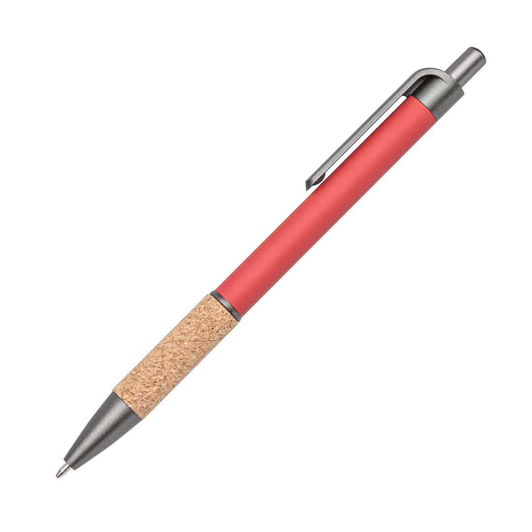 Otto Metal Pen w/Cork Grip & Black Refill 3