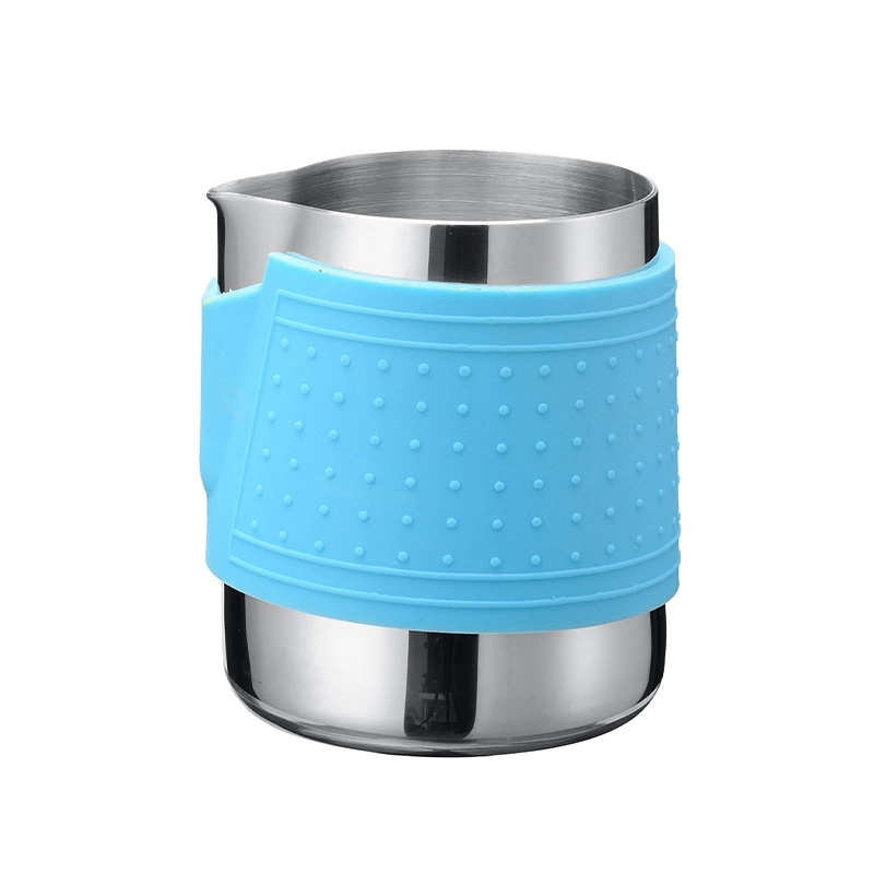 Custom 12 oz Stainless Steel Milk Frothing Pitcher 11