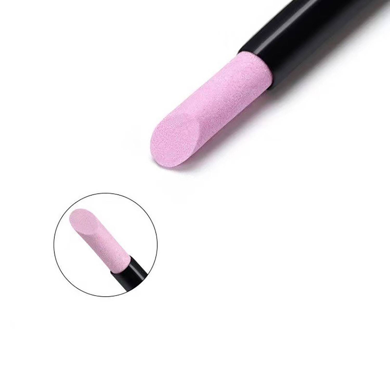 5pcs Quartz Stone Scrub Pen Cuticle Remover Nail File 5