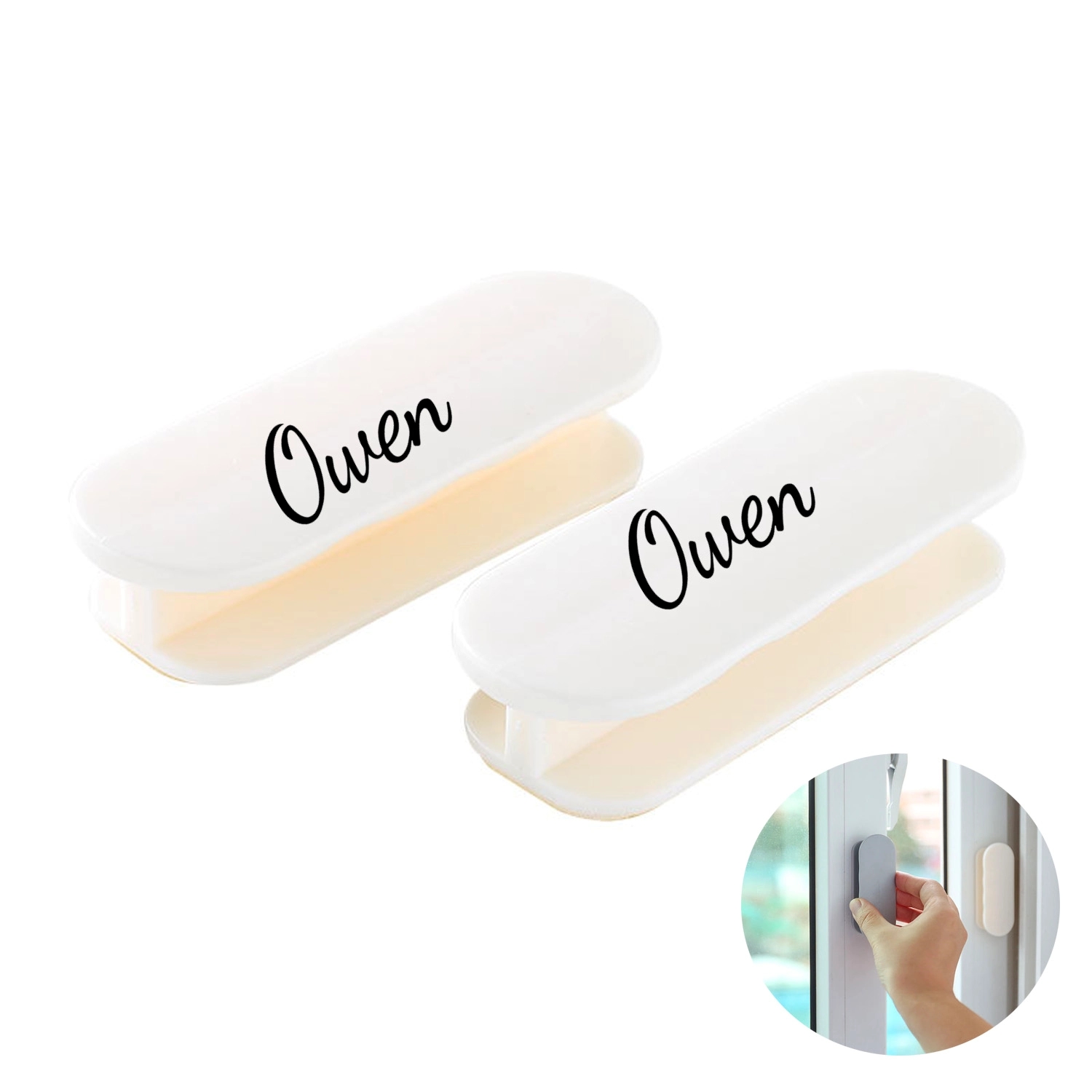 Window Self-Adhesive Pull Handles (2Pcs) 1