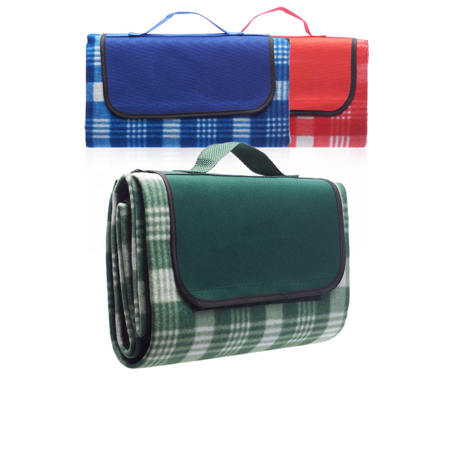 Fleece Roll-Up Travel Blanket 6