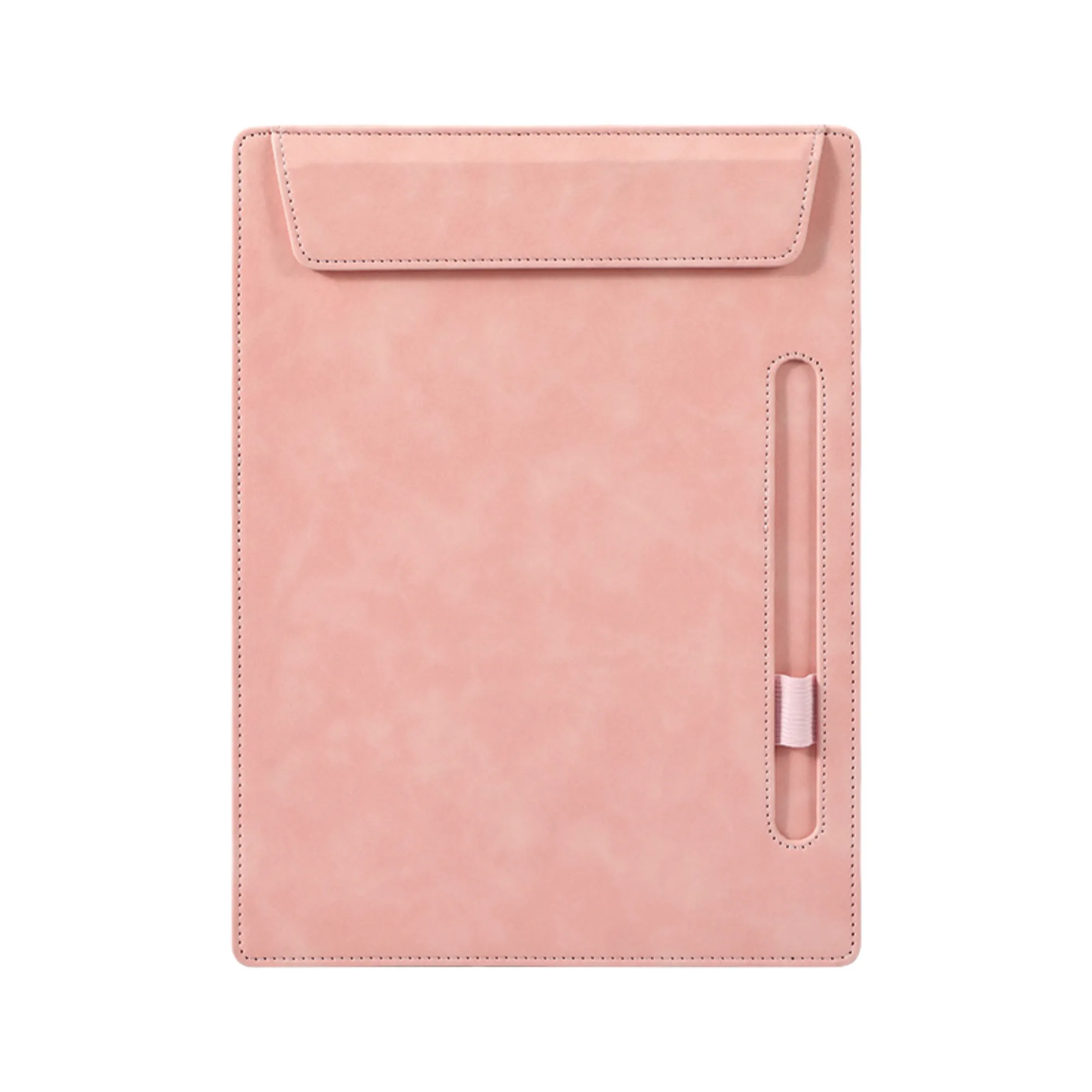 A4 Leather Magnetic Folder Board Writing Pad With Pen Slot 3