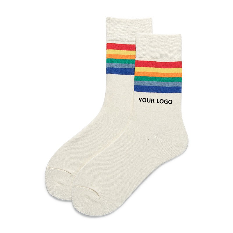 Old School Vintage Striped Socks 3