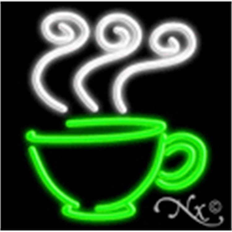 Coffee Cup Logo Economic Neon Sign 1
