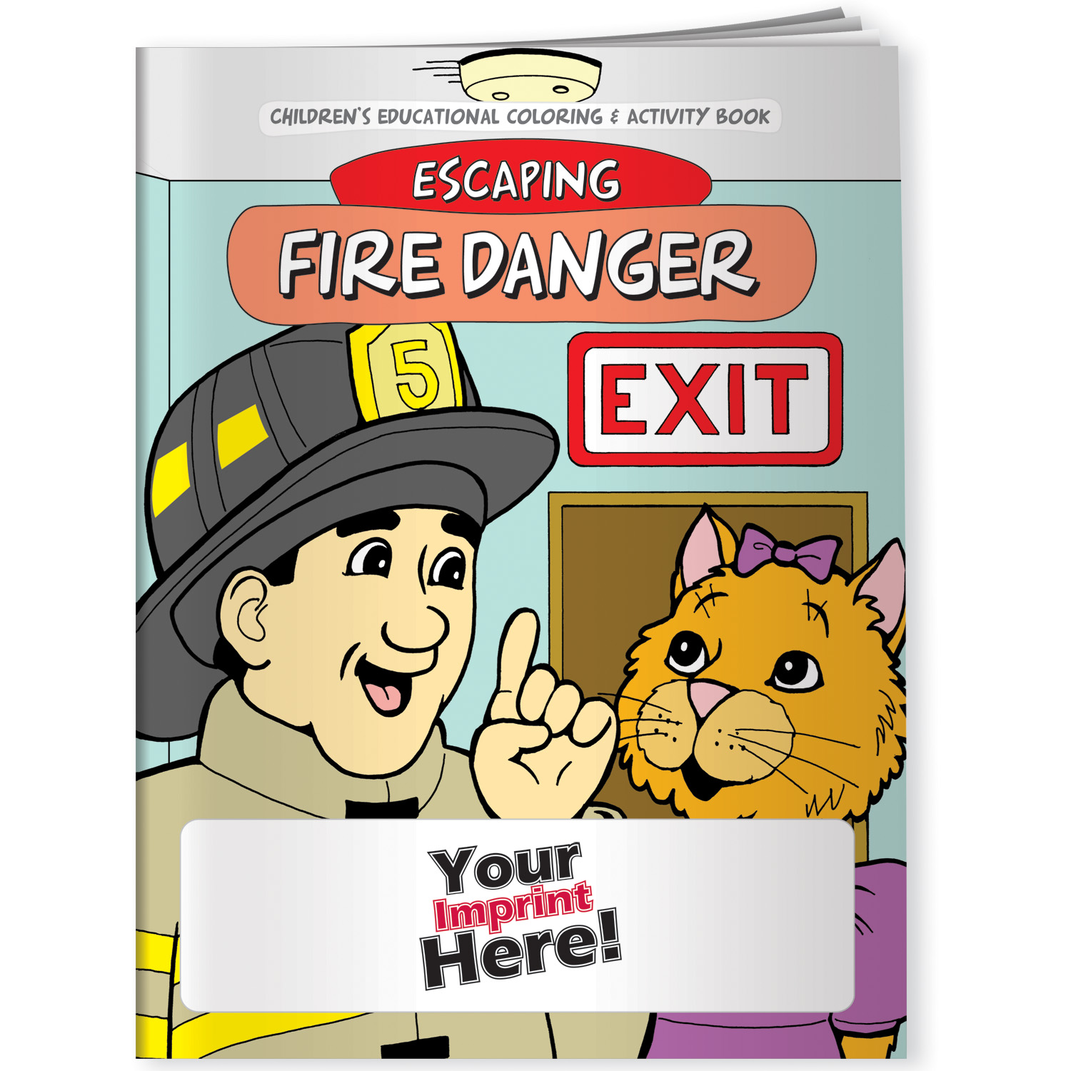 Coloring Book - Escaping Fire Danger 3
