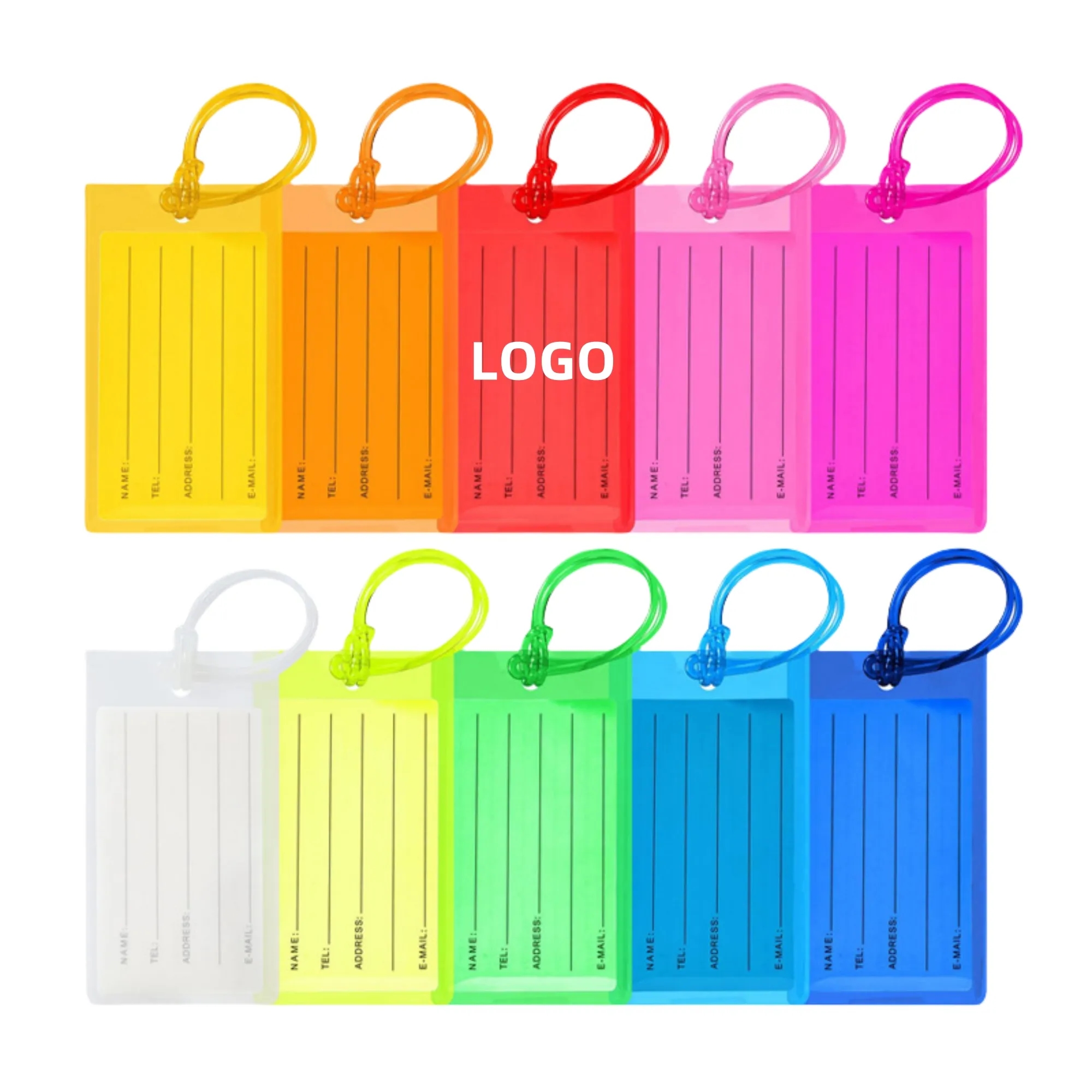 PVC Flexible Luggage Tag 3