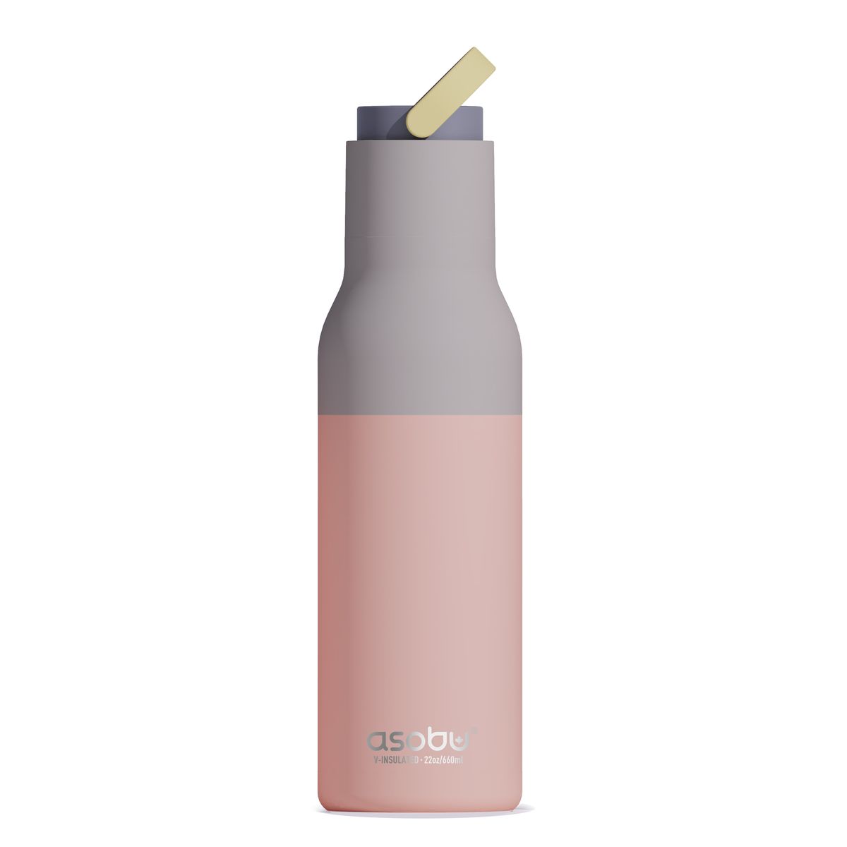 22 oz Asobu Metro Bottle with Removable Straw 8
