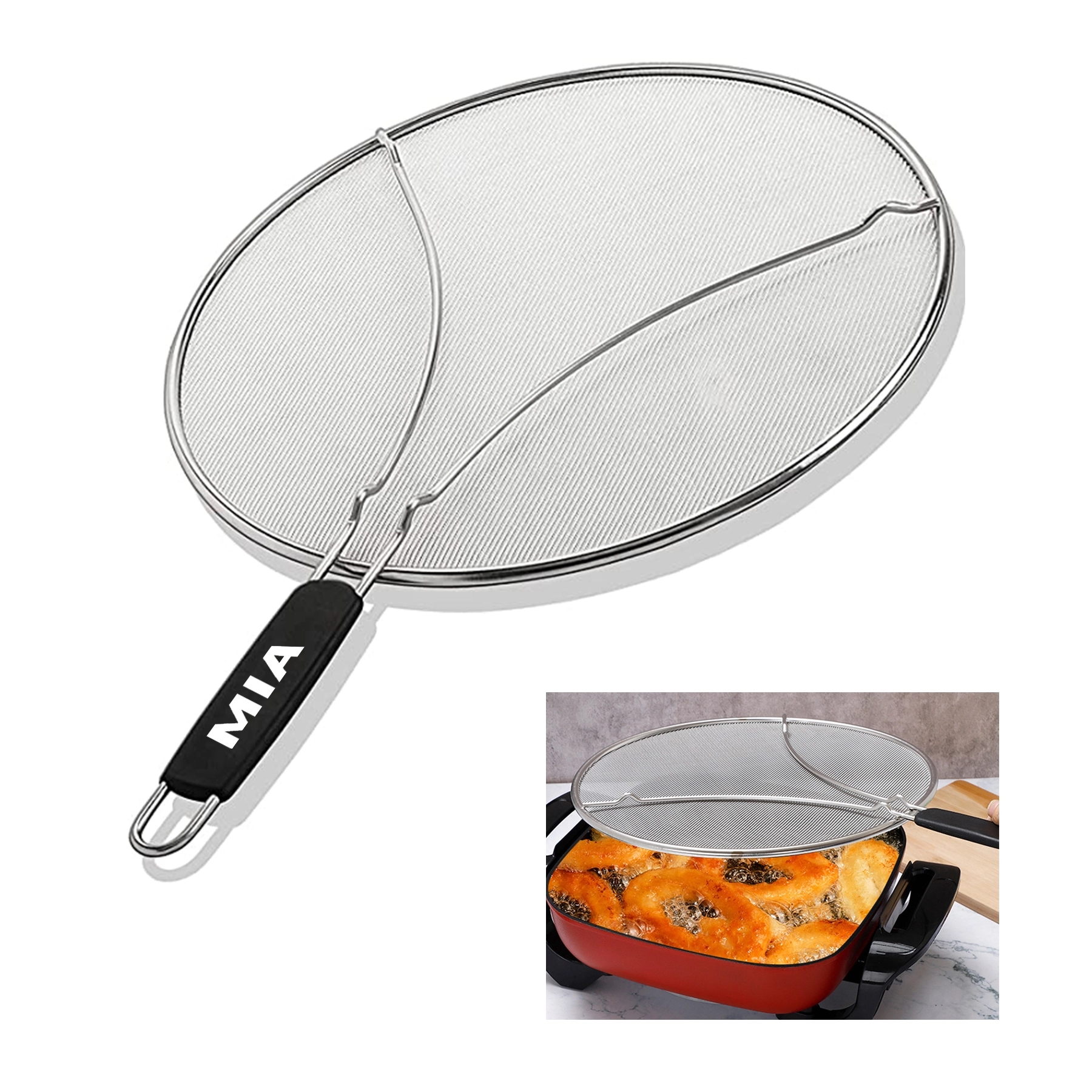 Pan To Stop Hot Oil Splatter 2