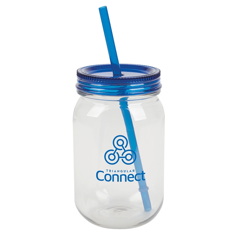 Bootlegger II 27 oz. RPET Mason Jar Tumbler 41