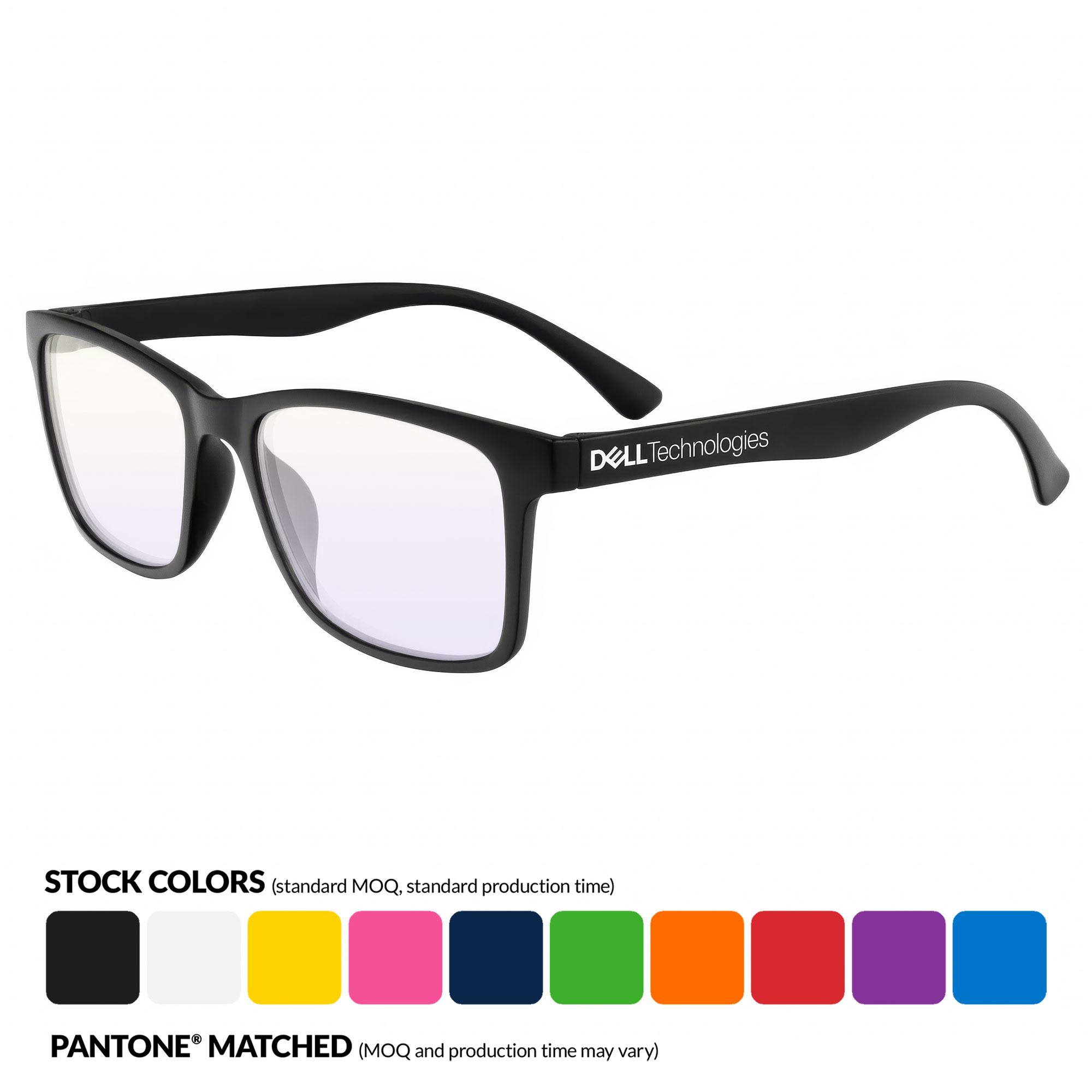 Blue Light Blocking PRO Computer Glasses w/ 1-Color Temple Imprint 15