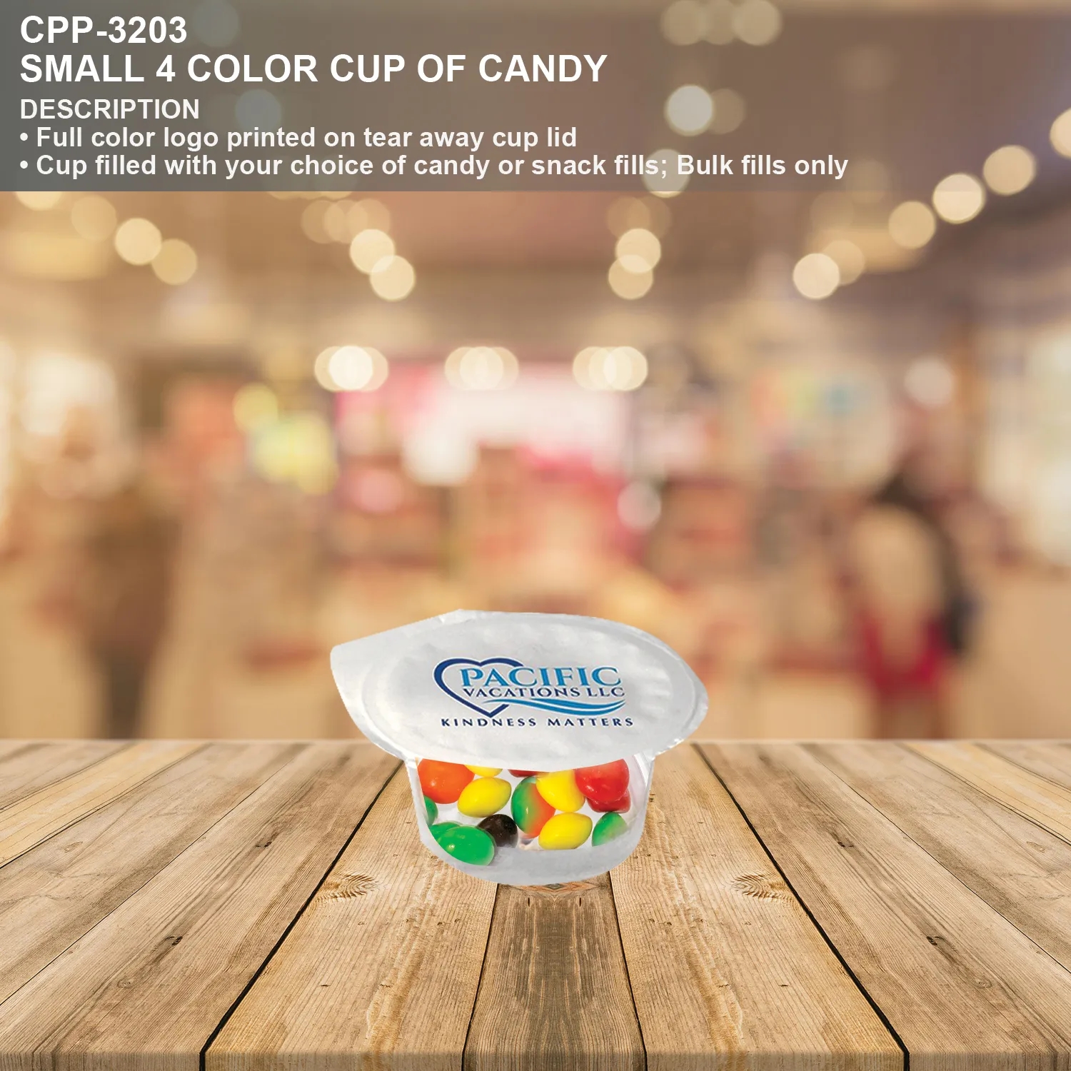 Small Full Color Cup of Candy 23
