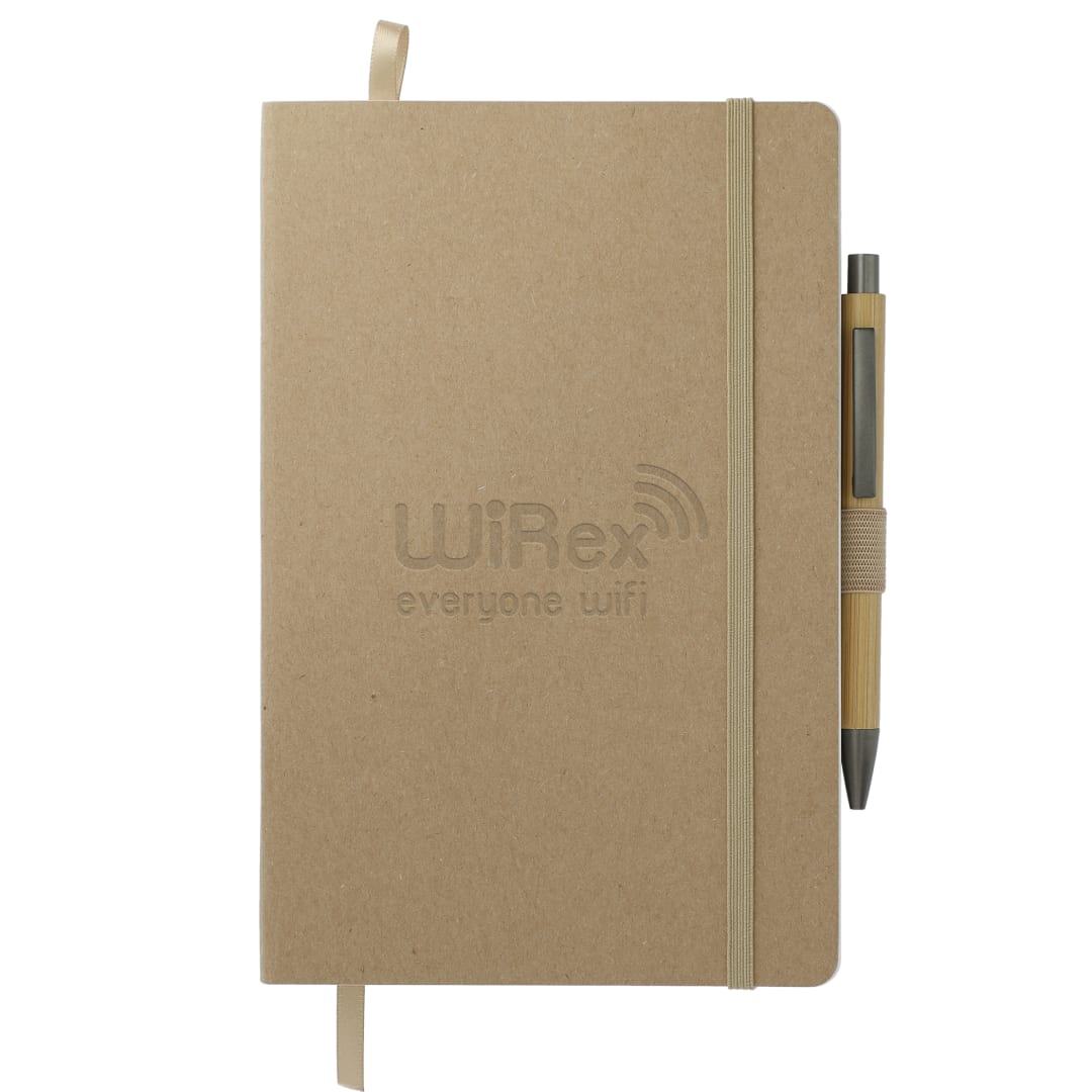 5.5" x 8.5" FSC® Mix Stone Bound Journal Set 6