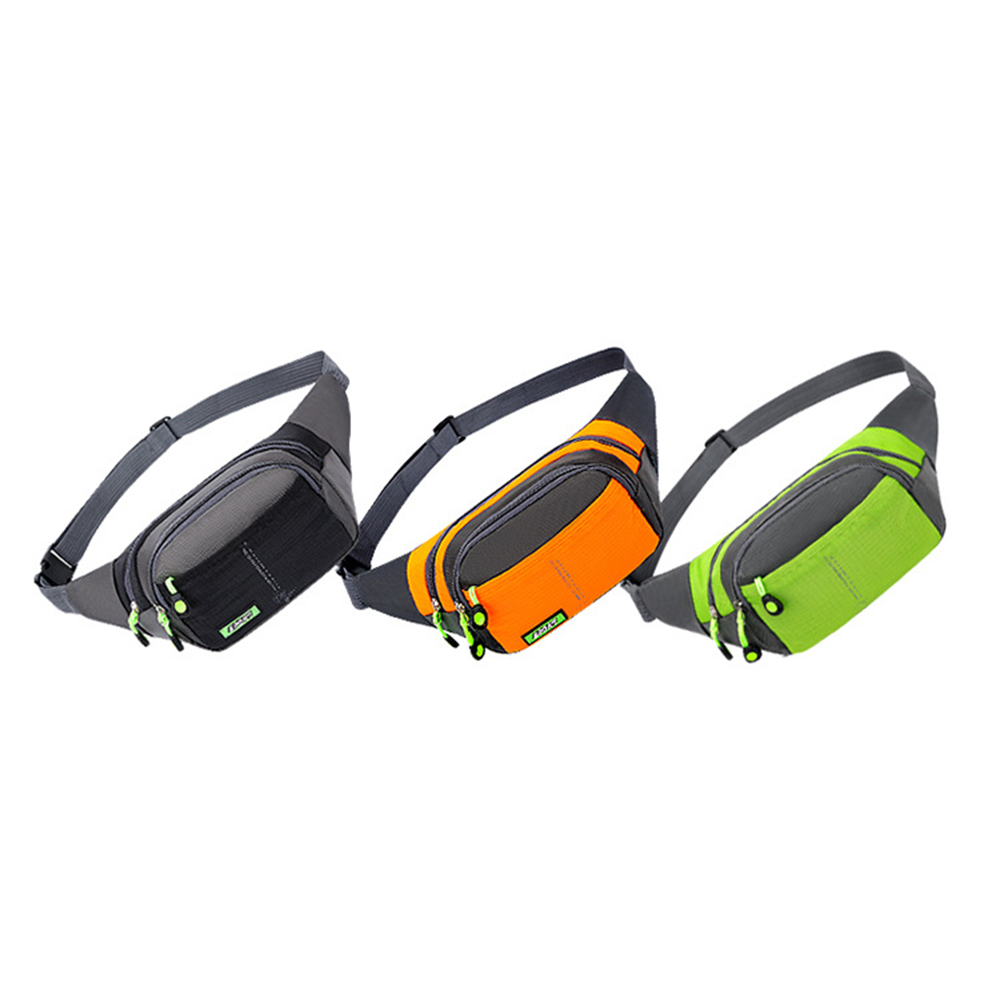 Multifunctional large nylon fanny pack waist bag chest bag 13