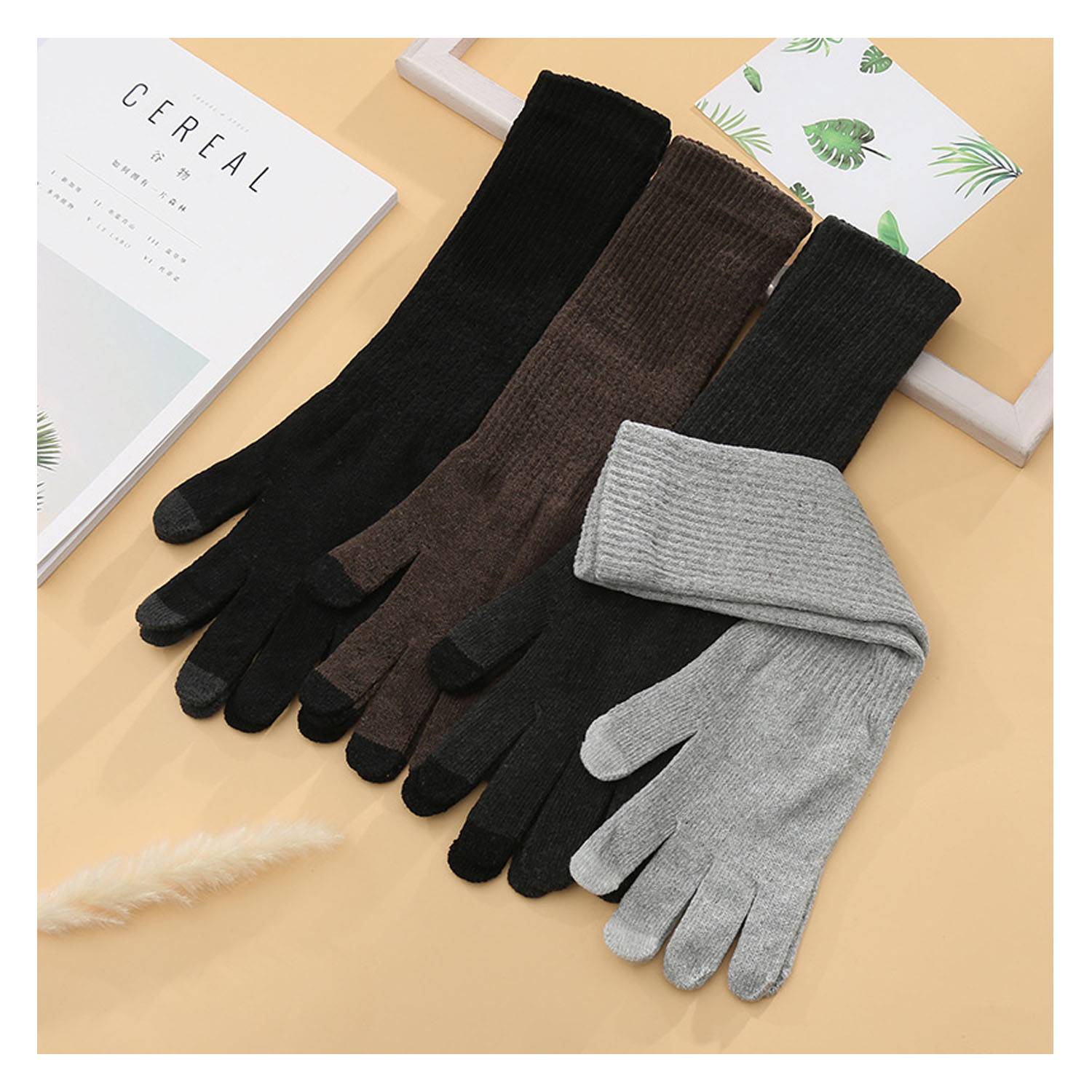 Long Finger Gloves 5
