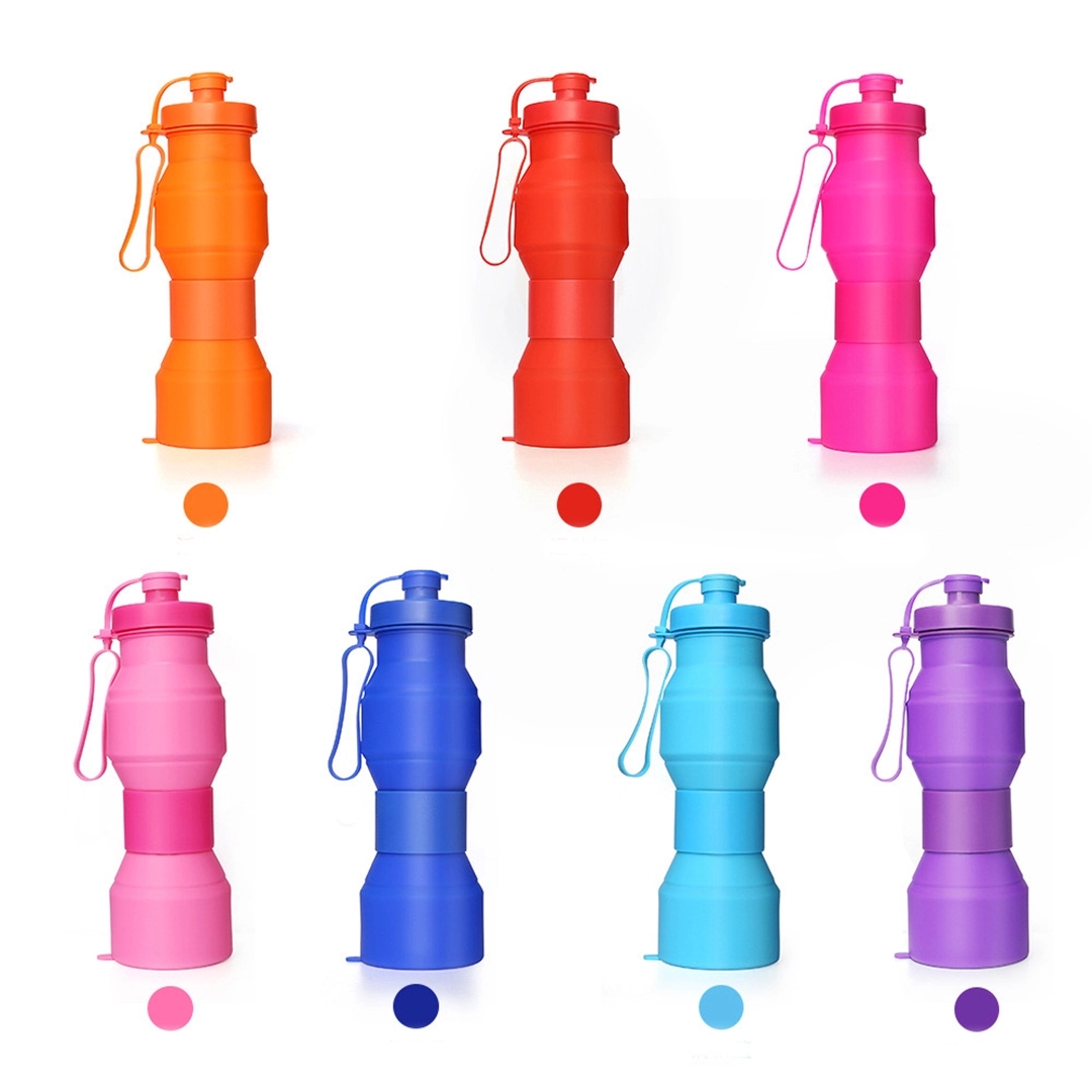 27 Oz Foldable Sports Water Bottles with Handle 4