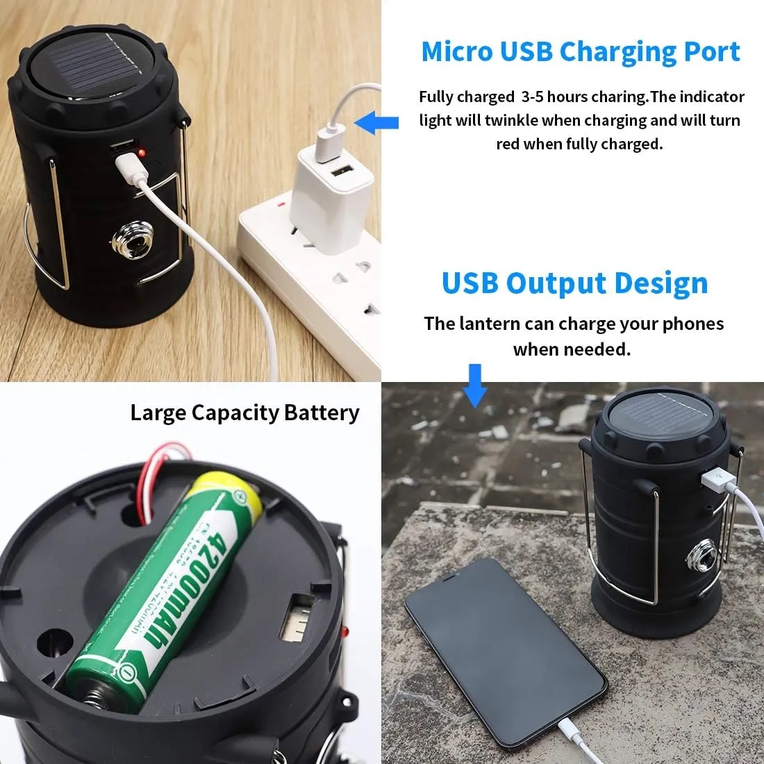 Multi-function Solar Camping Lantern 8