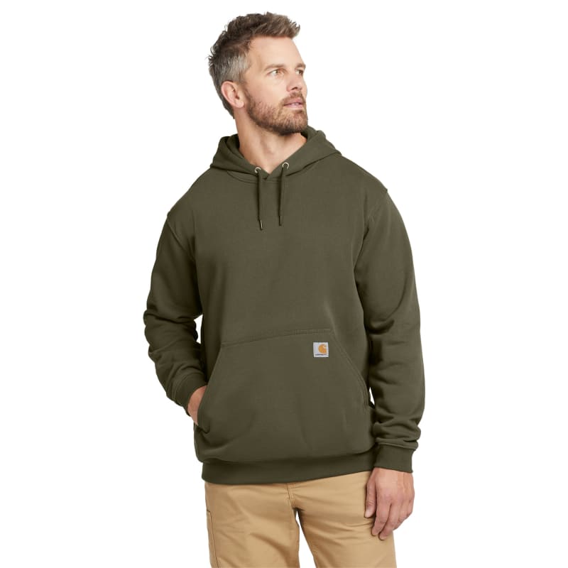 Carhartt Tall Midweight Hooded Sweatshirt, custom hoodie or sweatshirt with logo imprint 8