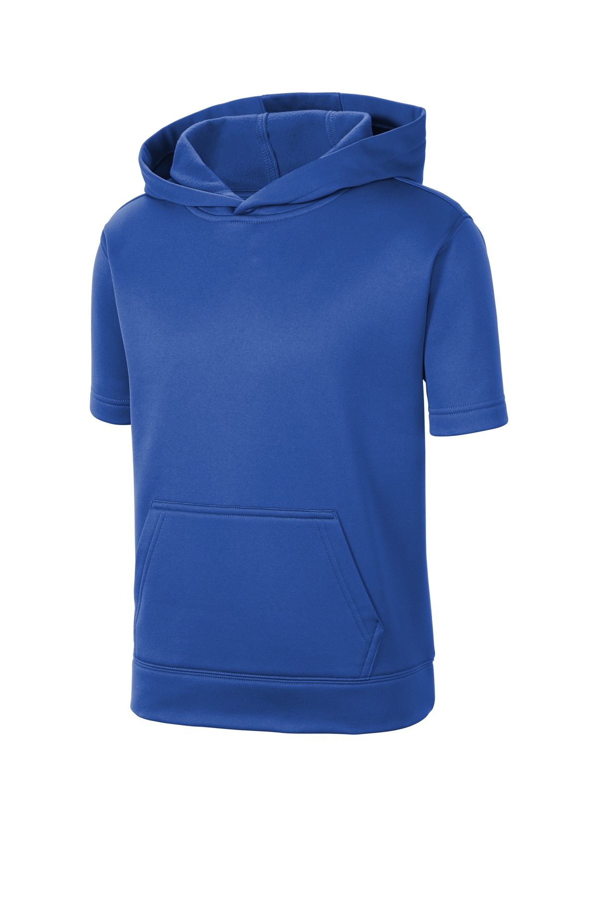 Sport-Tek Youth Sport-Wick Fleece Short Sleeve Hooded Pullover. YST251 17