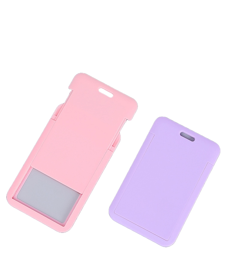 Sliding Plastic ID Card Holder 1