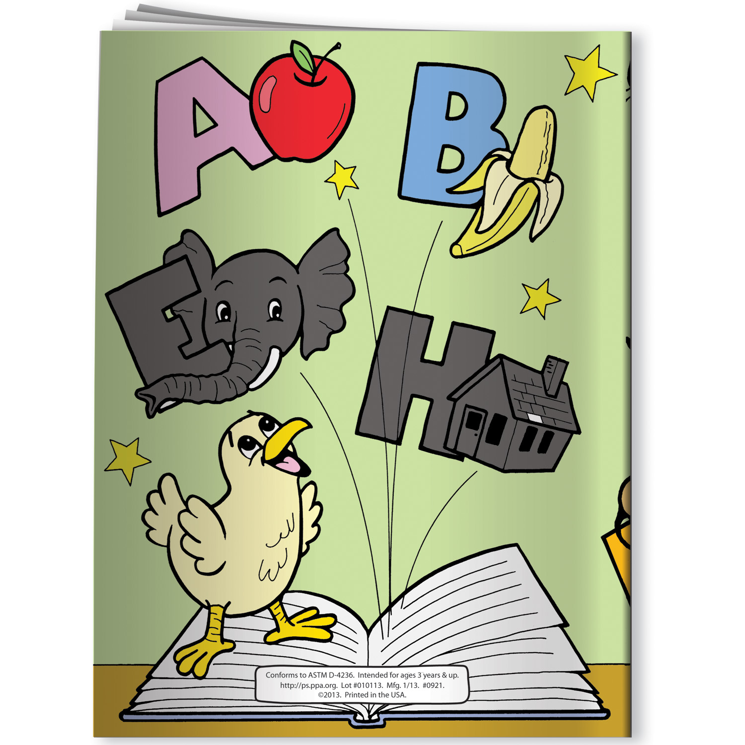 Coloring Book - Word-y Bird-y the Alphabet Bird 5