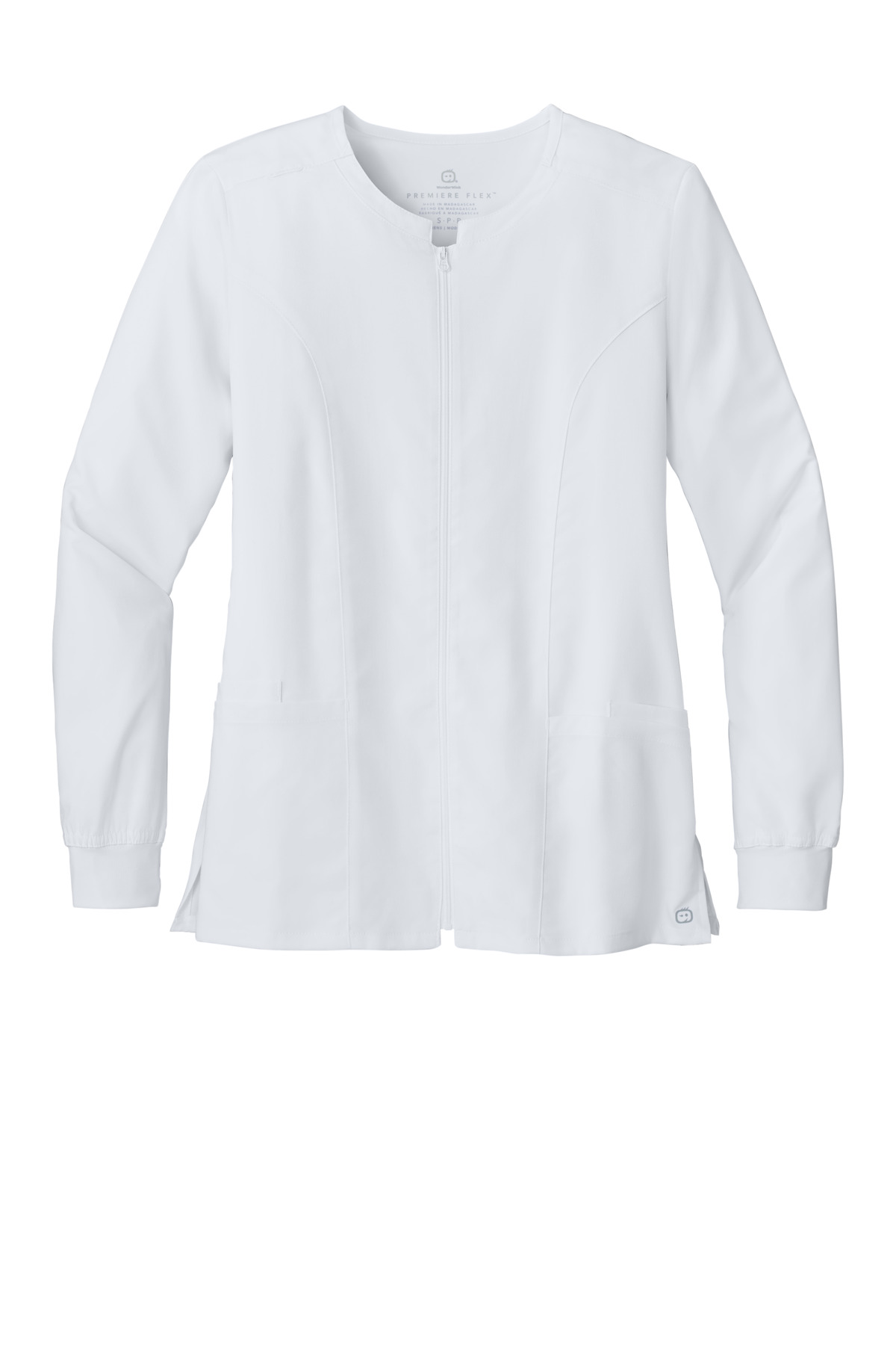 Wink Women's Premiere Flex Full-Zip Scrub Jacket WW4088 16