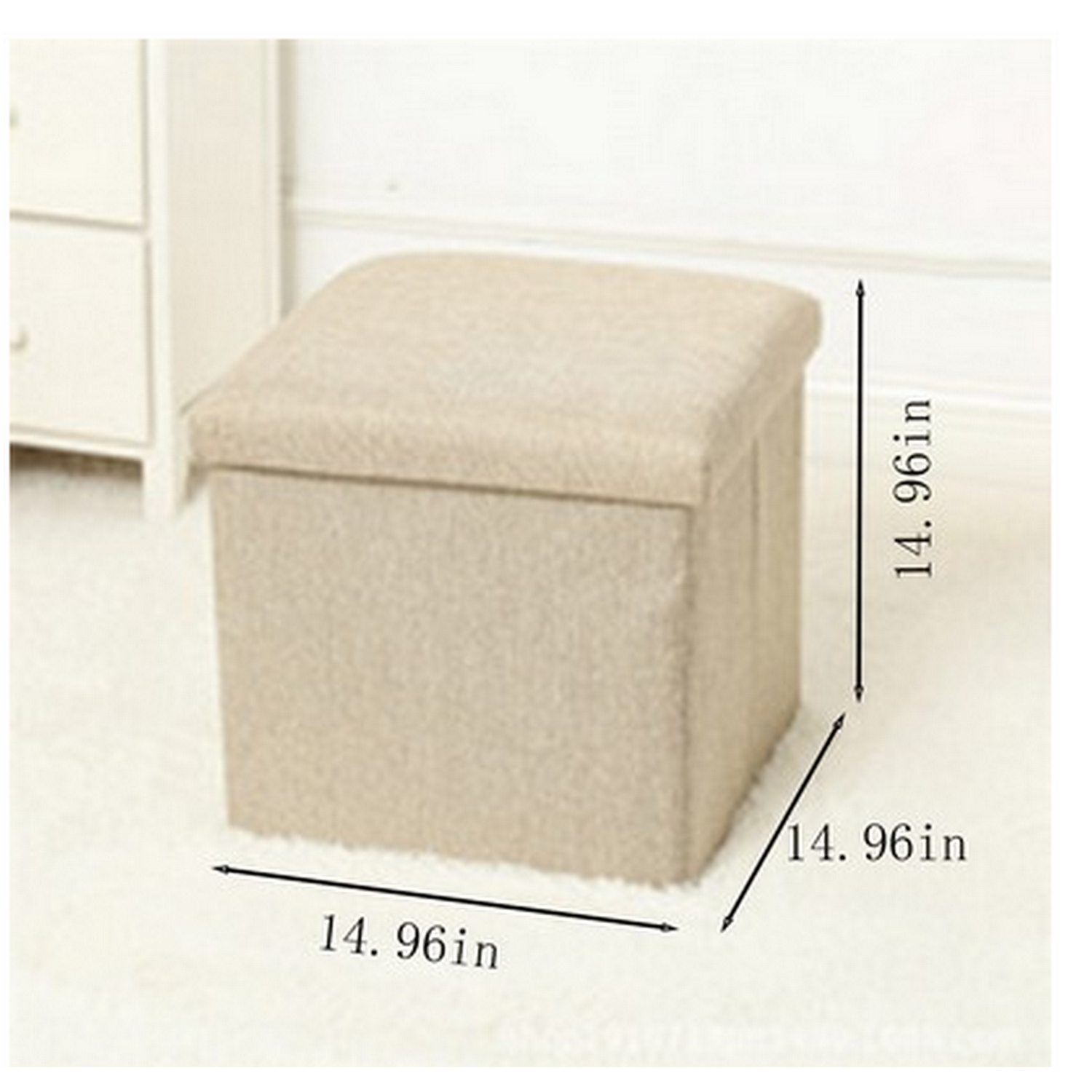 Multi-Functional Foldable Polyester Storage Stool 6
