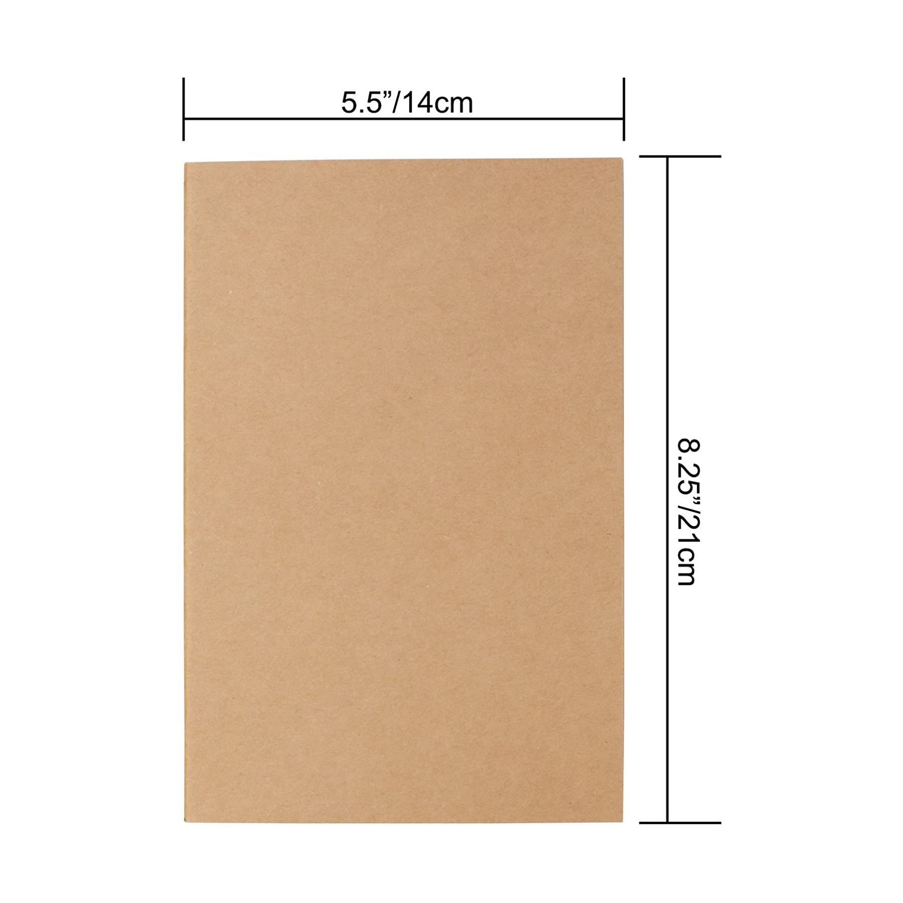 A5 Size Dot Grid Kraft Paper Notebooks 4