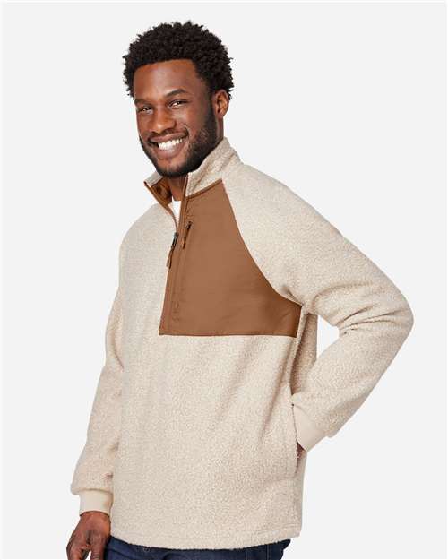 Men's Aura Sweater Fleece Quarter-Zip Pullover - NE713 30