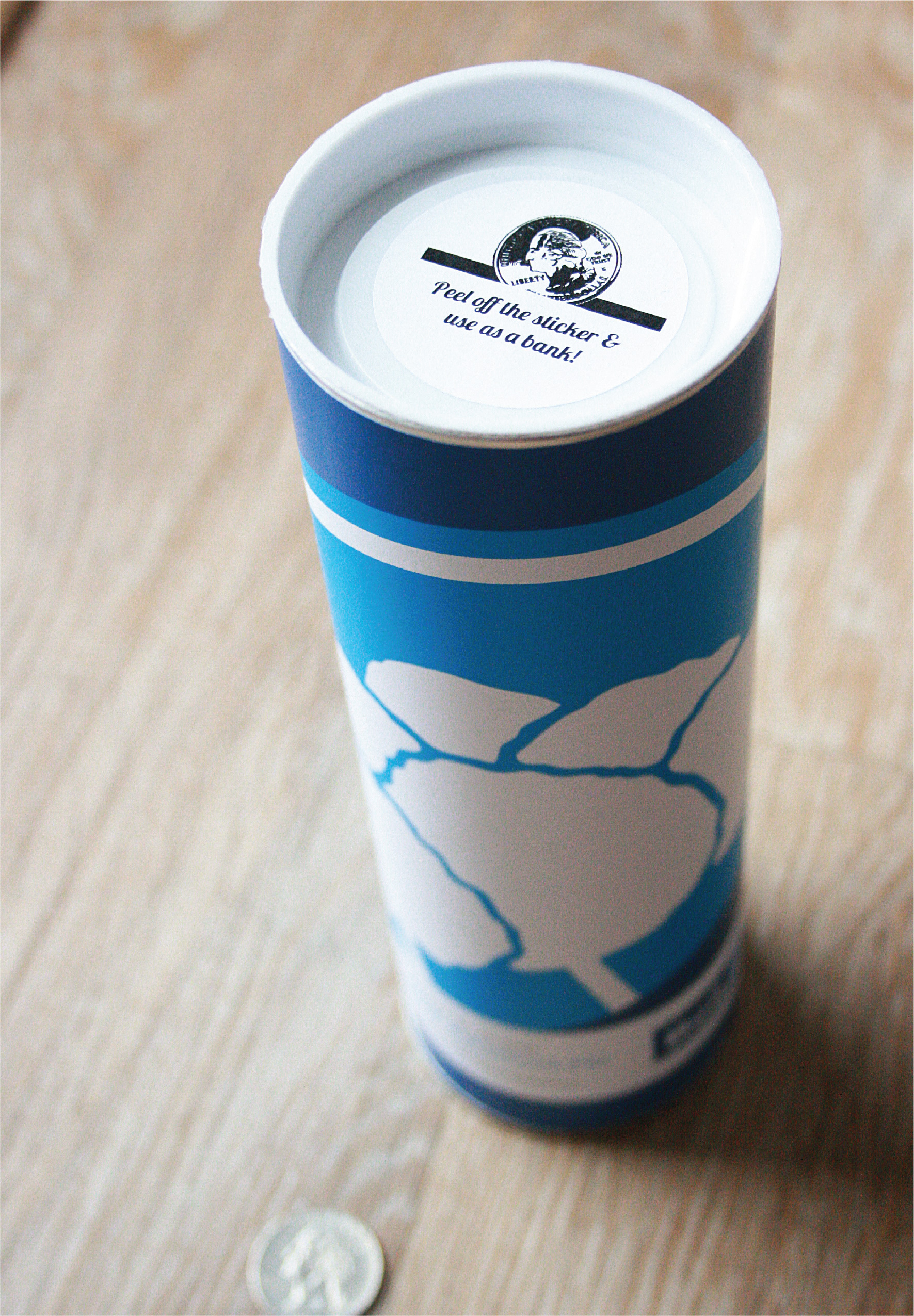 8" Custom Popcorn Canister 3