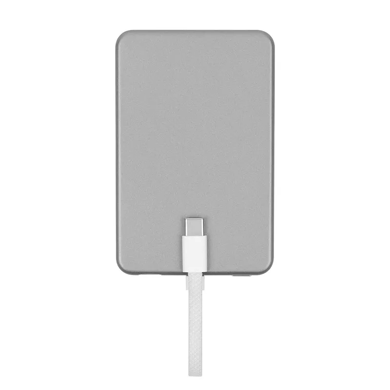 Ultra Thin Metal Magnetic Power Bank 3000mAh 5