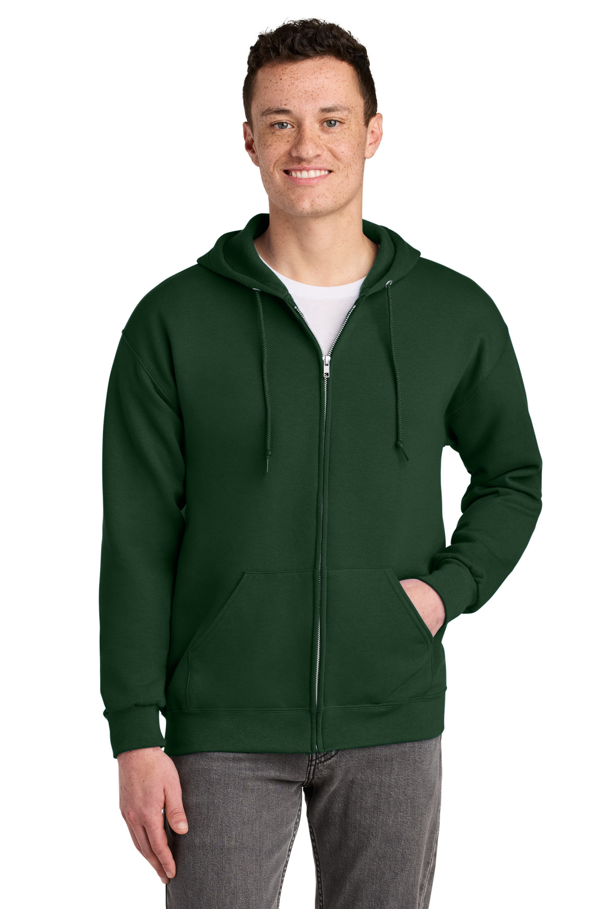 Jerzees - NuBlend Full-Zip Hooded Sweatshirt. 993M 76