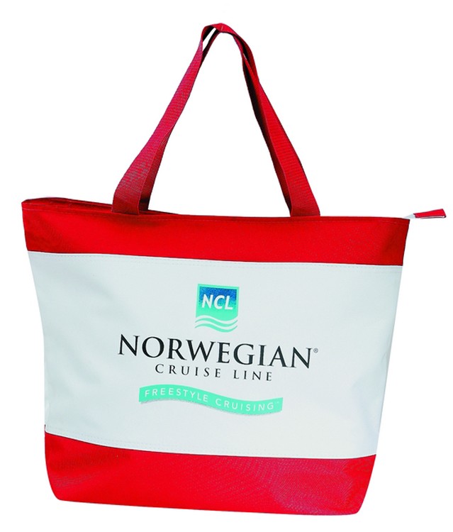 Poly Tote Bag with Zipper 4