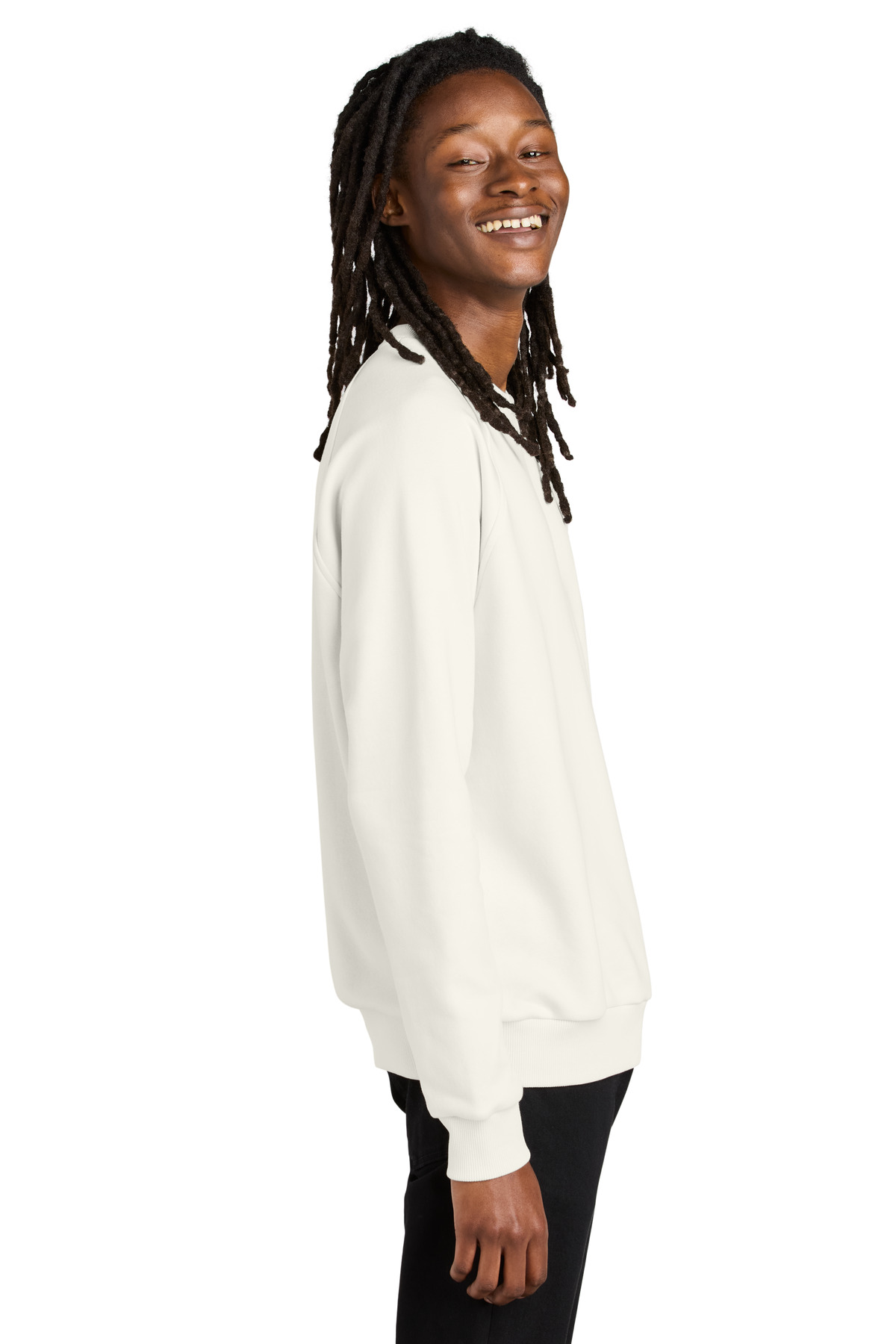 Allmade Unisex Organic CVC Fleece Crewneck Sweatshirt AL5004 3