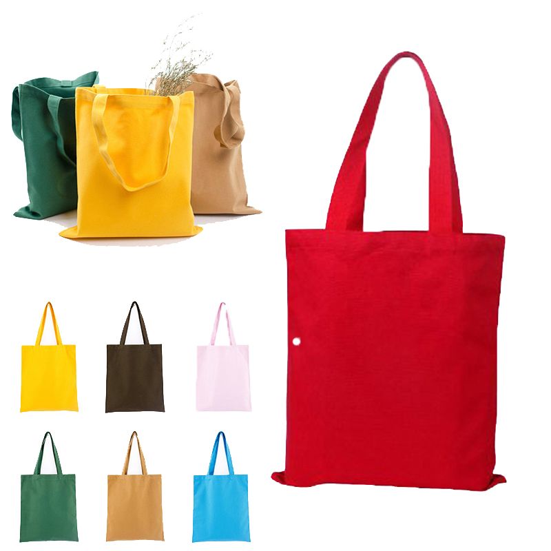 Reusable Canvas Tote Bags, custom tote bag with logo imprint 1