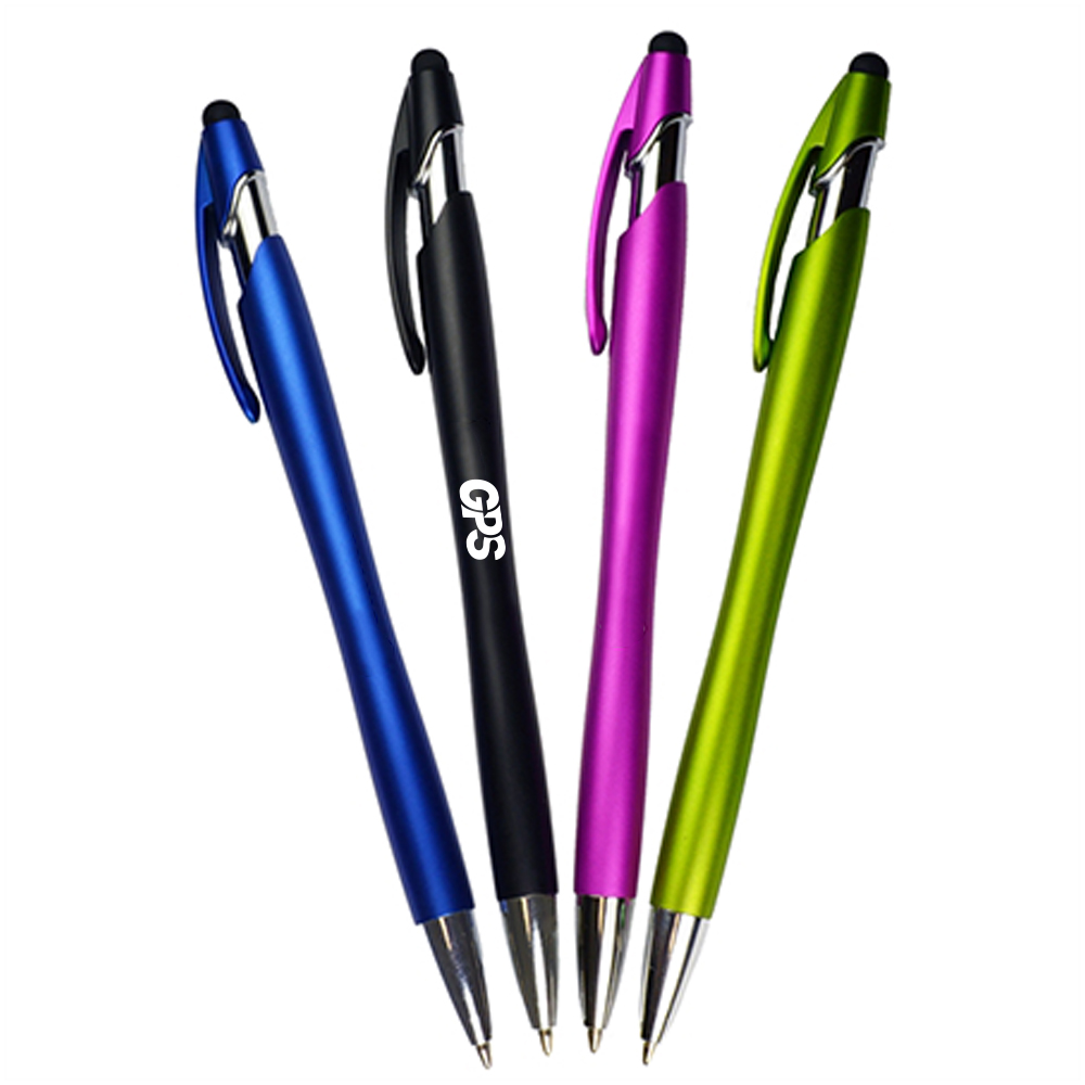 5 3/4 "European Design Ballpoint Pen with Stylus 3