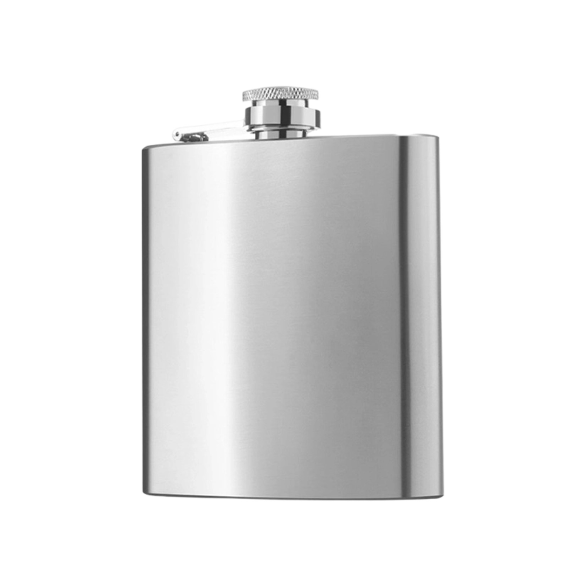 Stainless Steel Hip Flask 6 Ounce Pocket Size 9